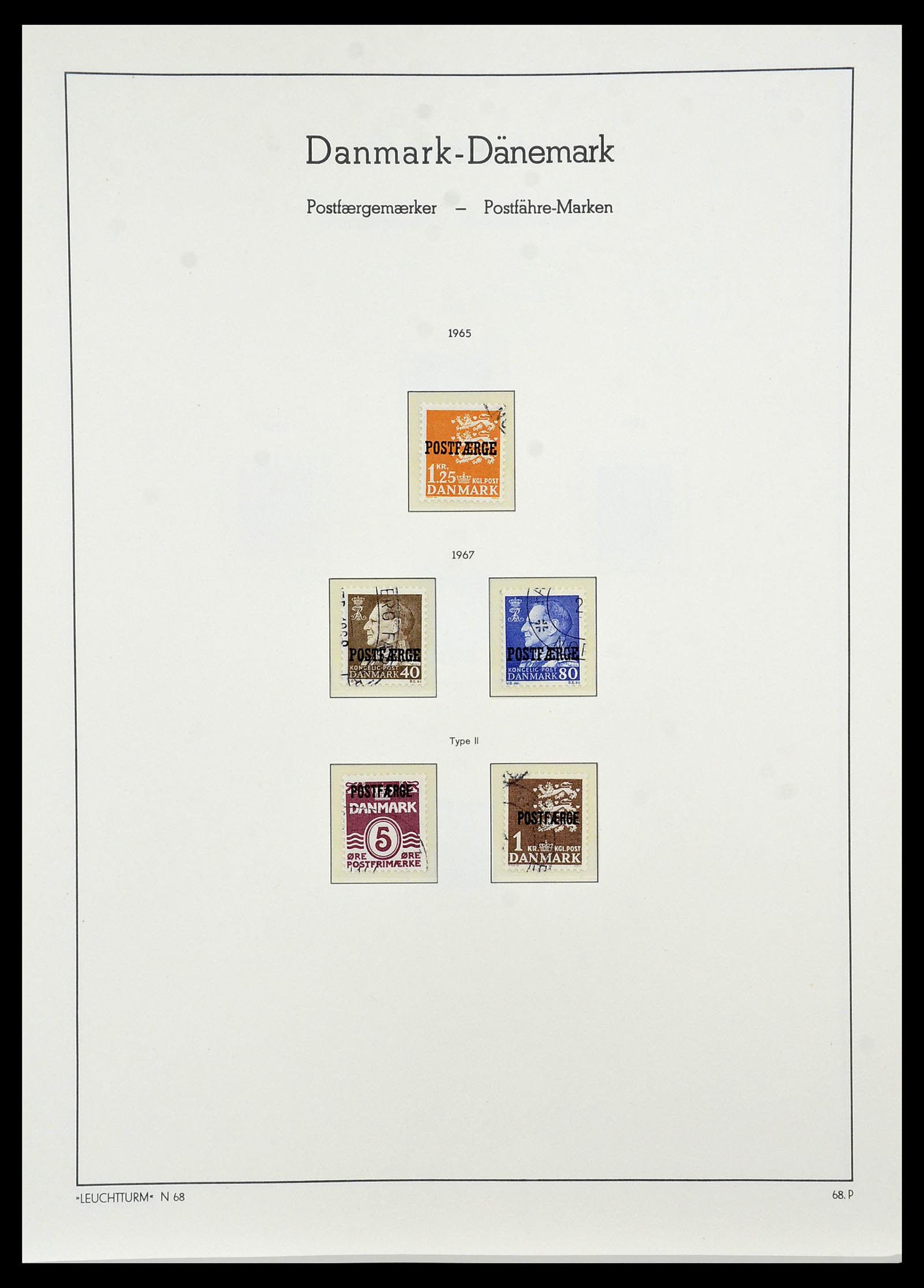 34165 142 - Postzegelverzameling 34165 Denemarken 1851-2004.