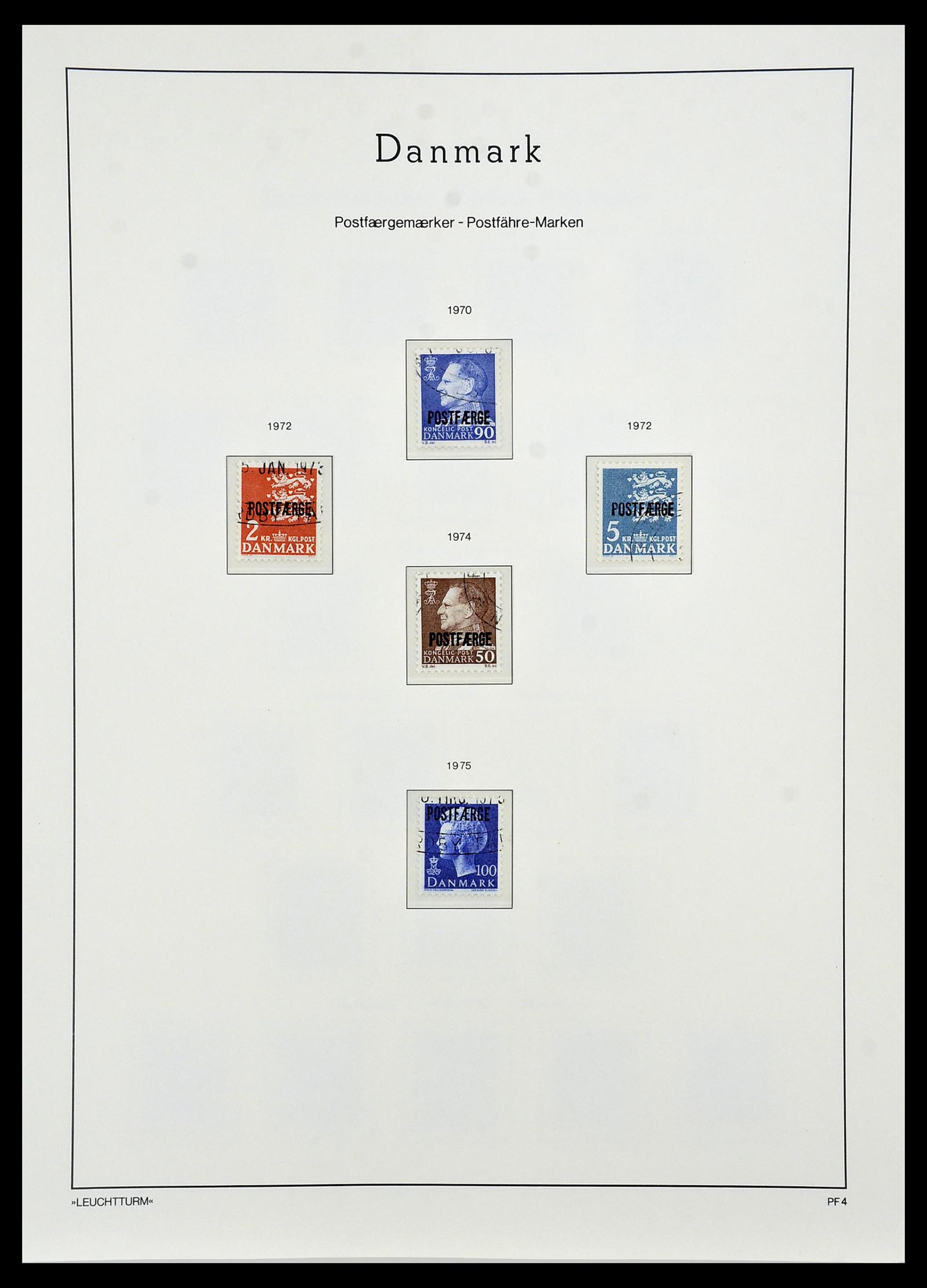 34165 143 - Postzegelverzameling 34165 Denemarken 1851-2004.