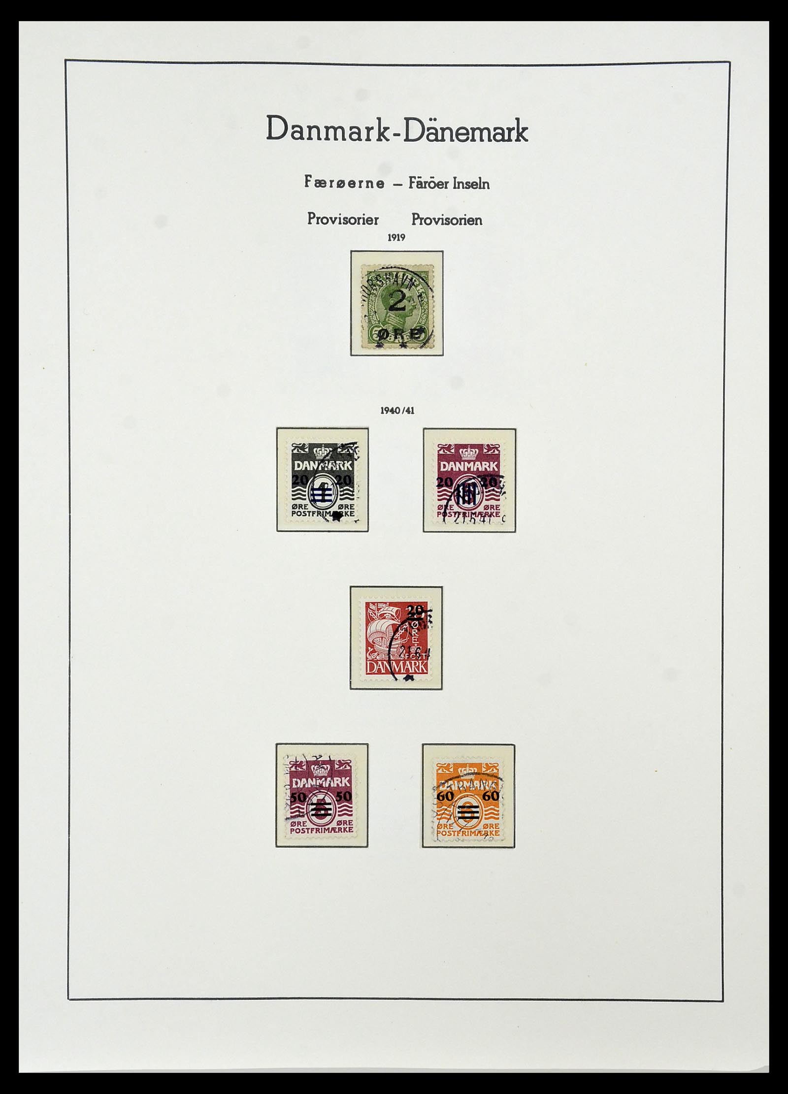 34165 148 - Postzegelverzameling 34165 Denemarken 1851-2004.