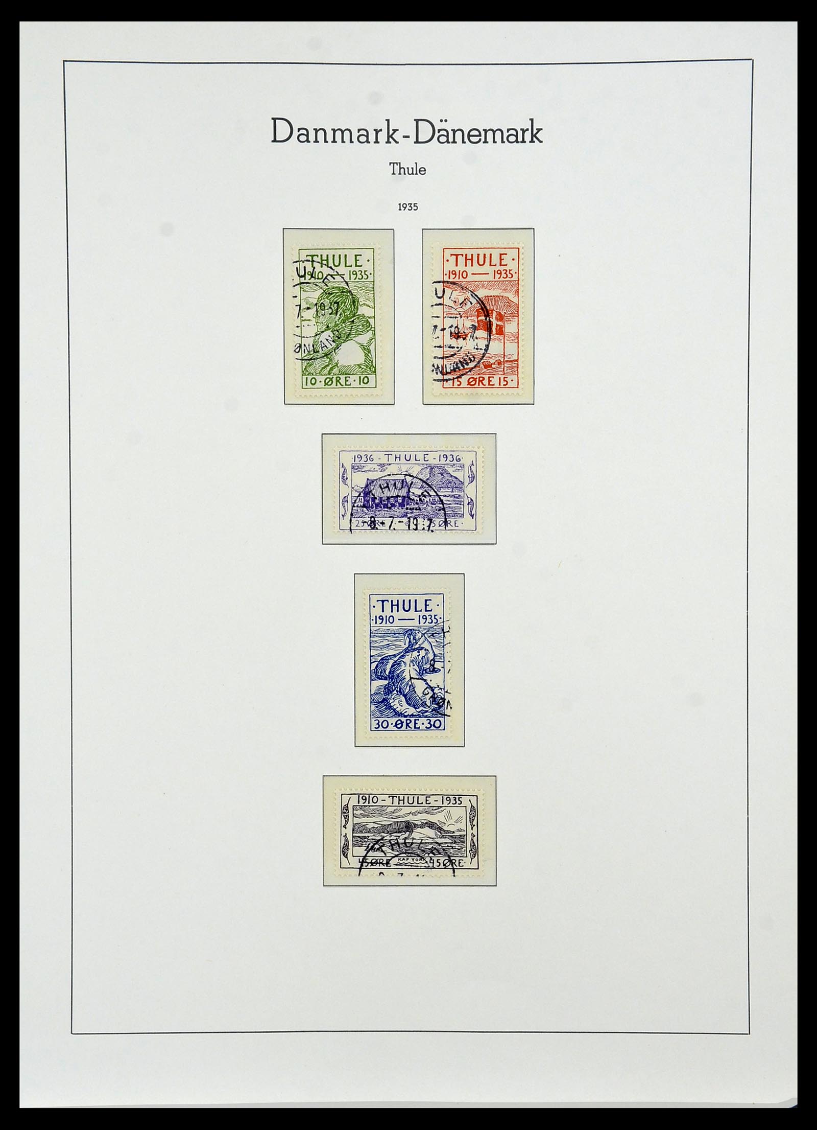 34165 149 - Postzegelverzameling 34165 Denemarken 1851-2004.