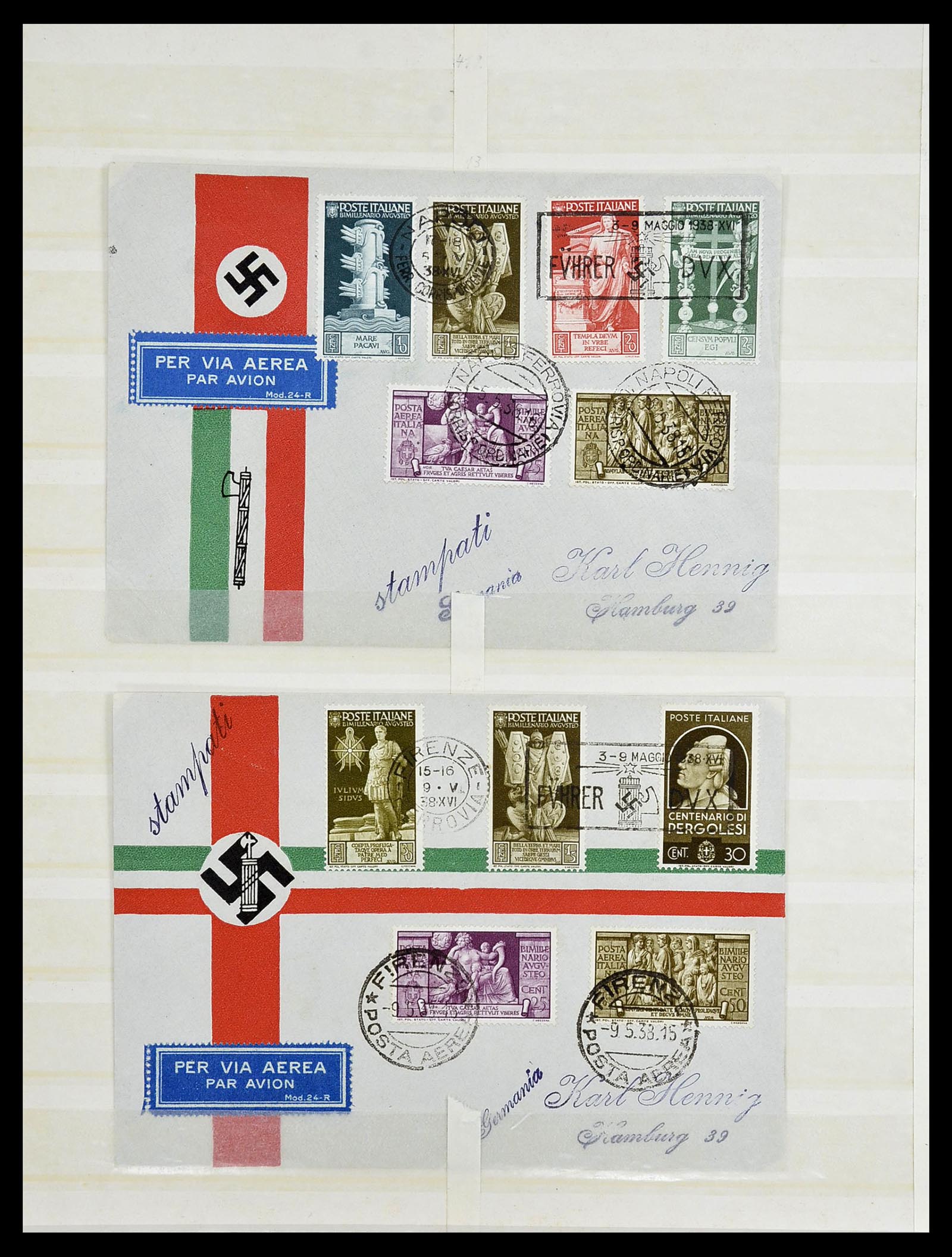 34166 062 - Stamp collection 34166 Italy 1863-1990.