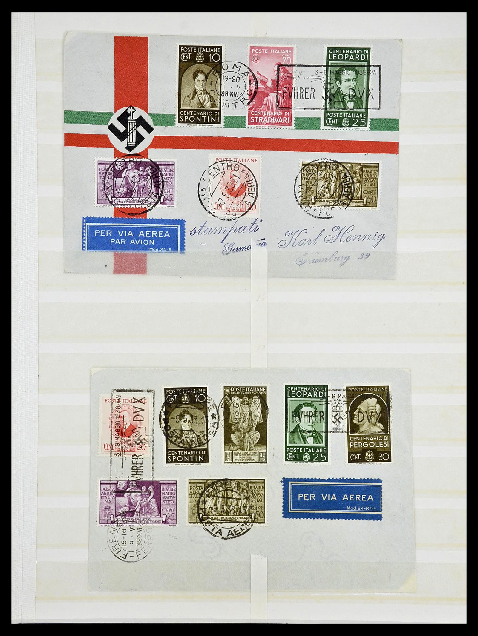 34166 063 - Stamp collection 34166 Italy 1863-1990.