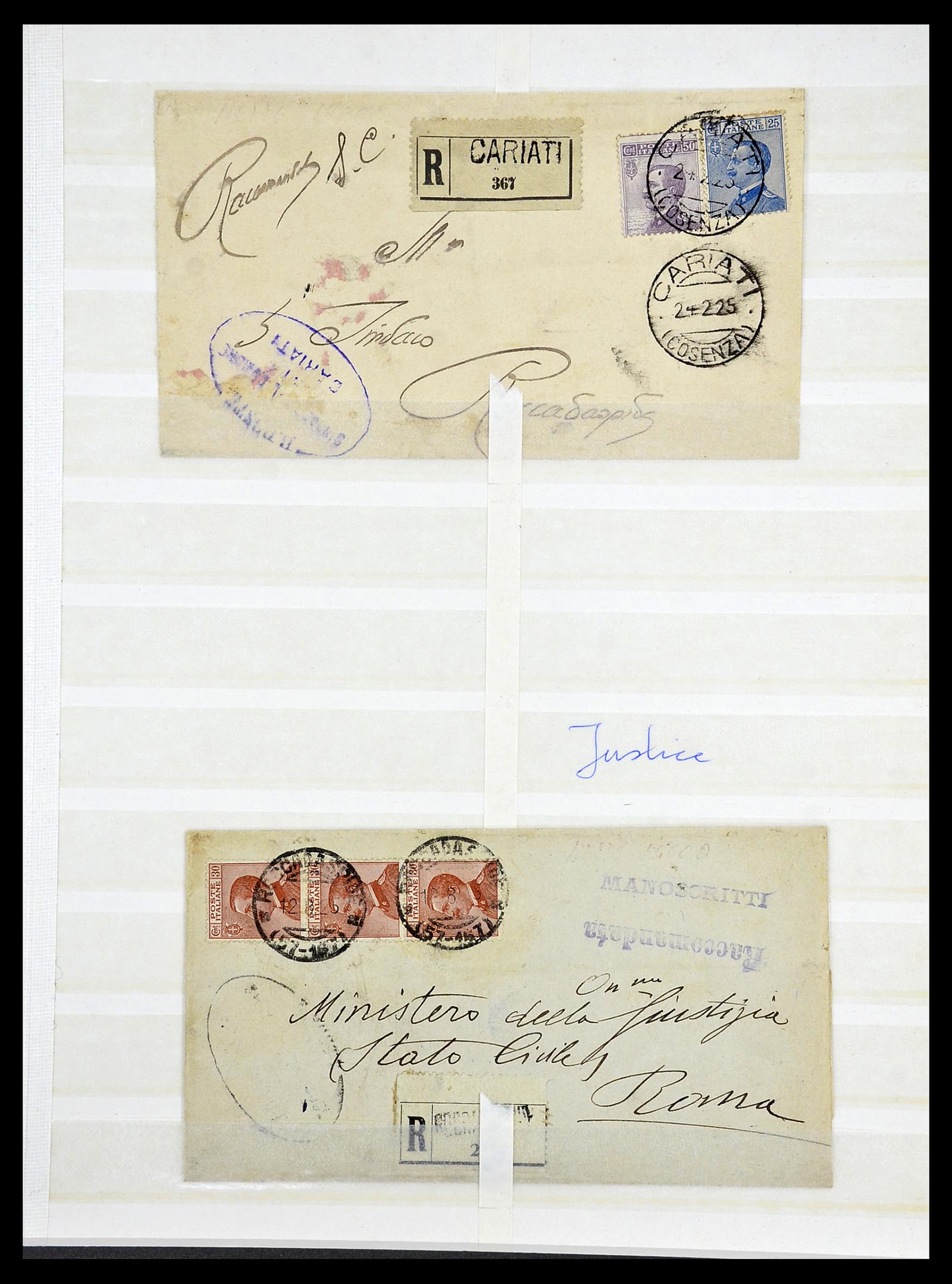 34166 069 - Stamp collection 34166 Italy 1863-1990.
