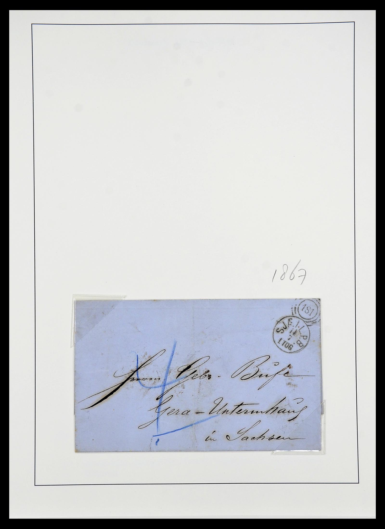 34167 002 - Postzegelverzameling 34167 Denemarken 1851-2004.