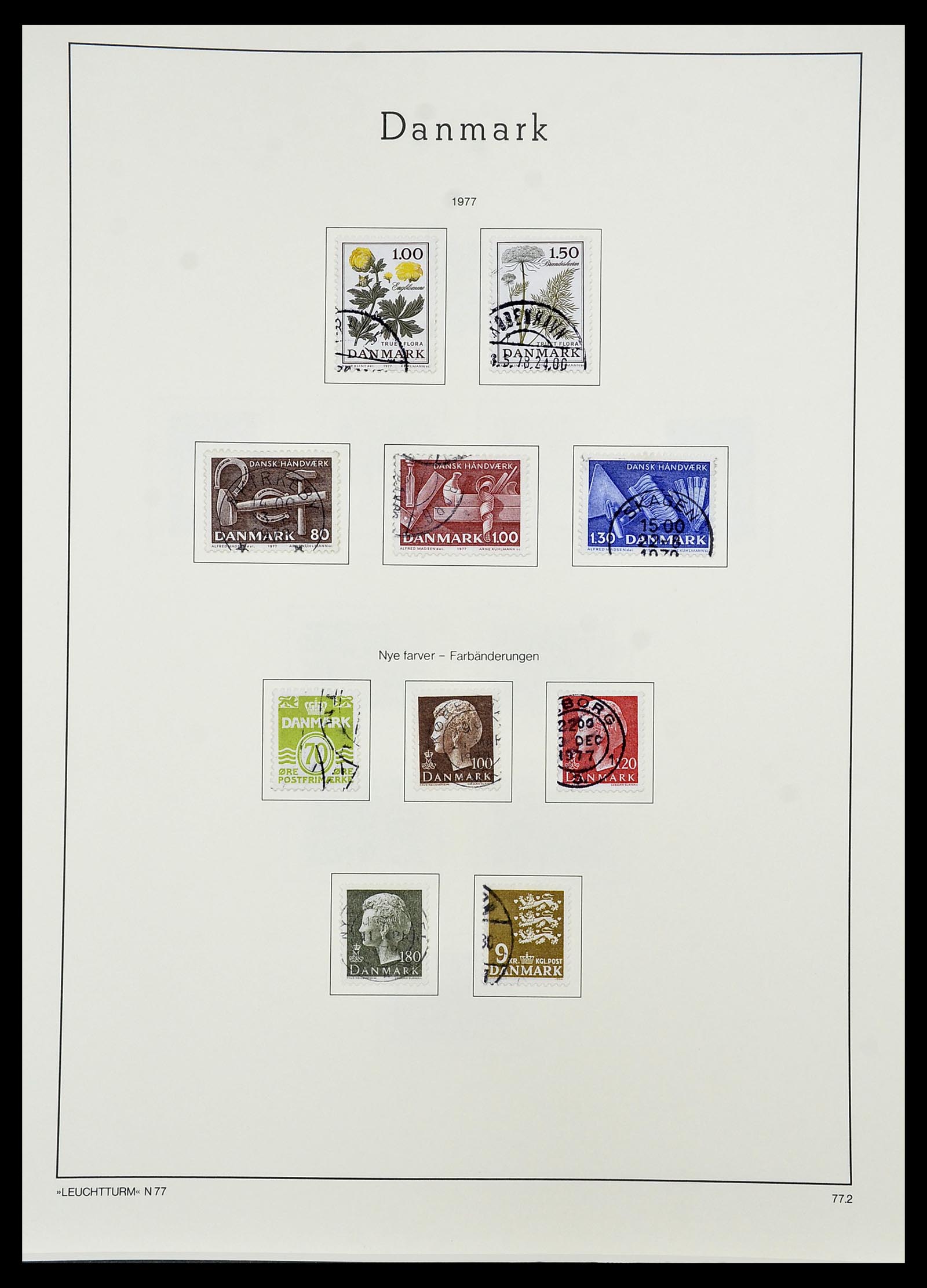 34167 062 - Postzegelverzameling 34167 Denemarken 1851-2004.
