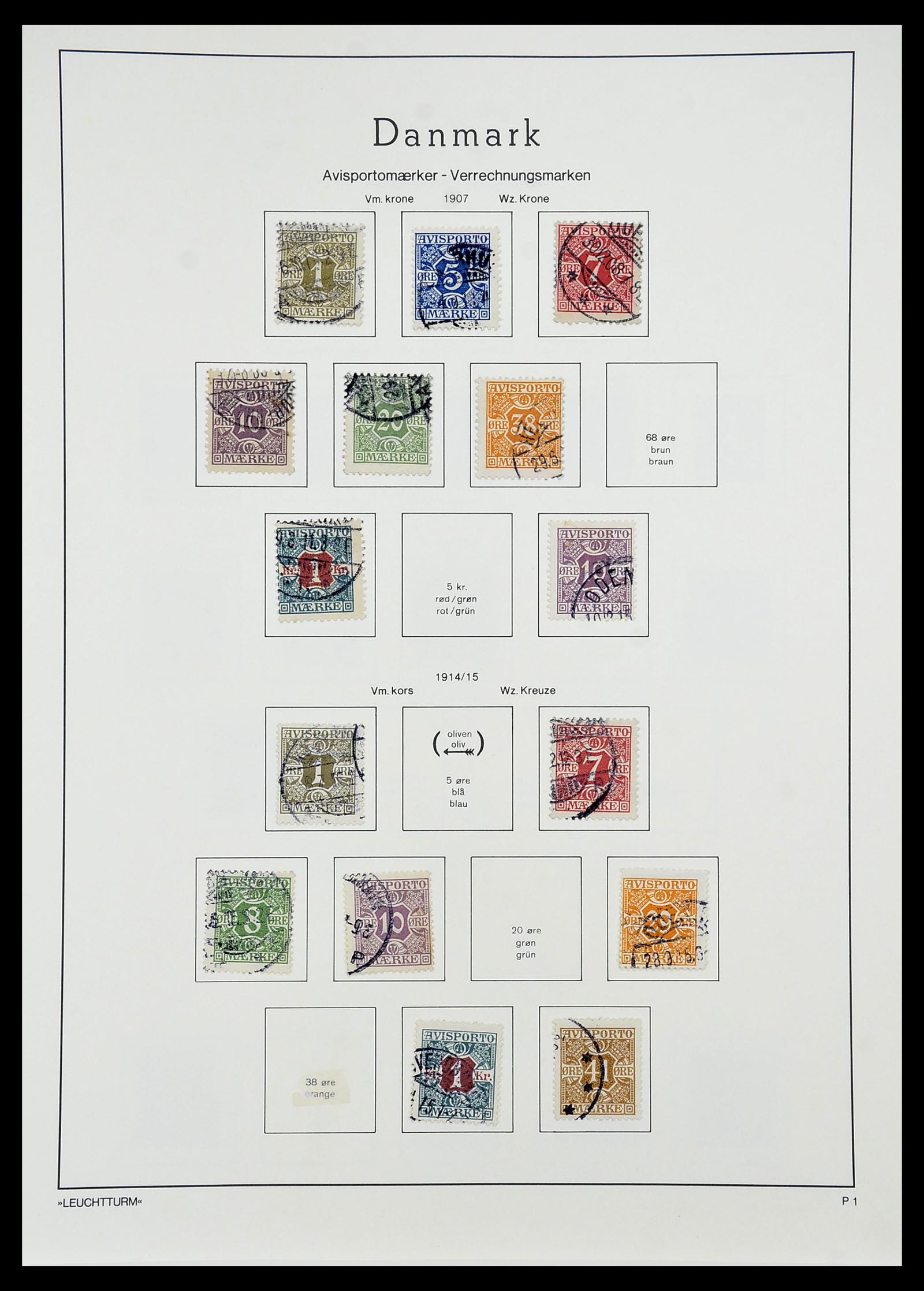 34167 147 - Postzegelverzameling 34167 Denemarken 1851-2004.