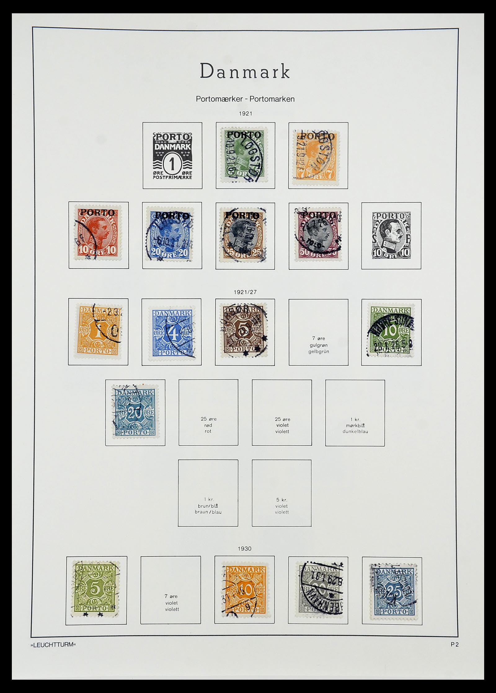 34167 148 - Postzegelverzameling 34167 Denemarken 1851-2004.