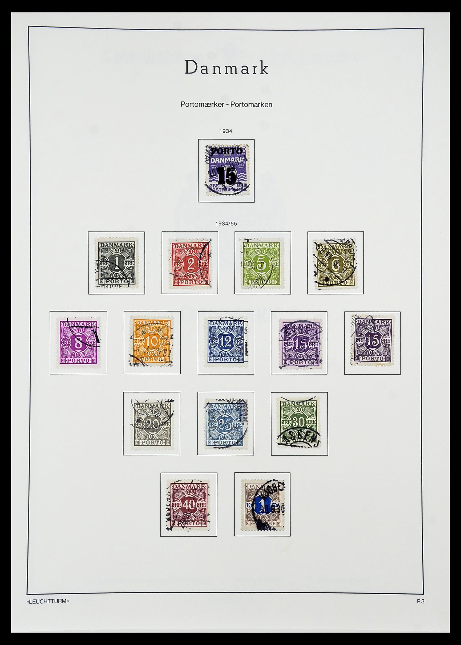 34167 149 - Postzegelverzameling 34167 Denemarken 1851-2004.