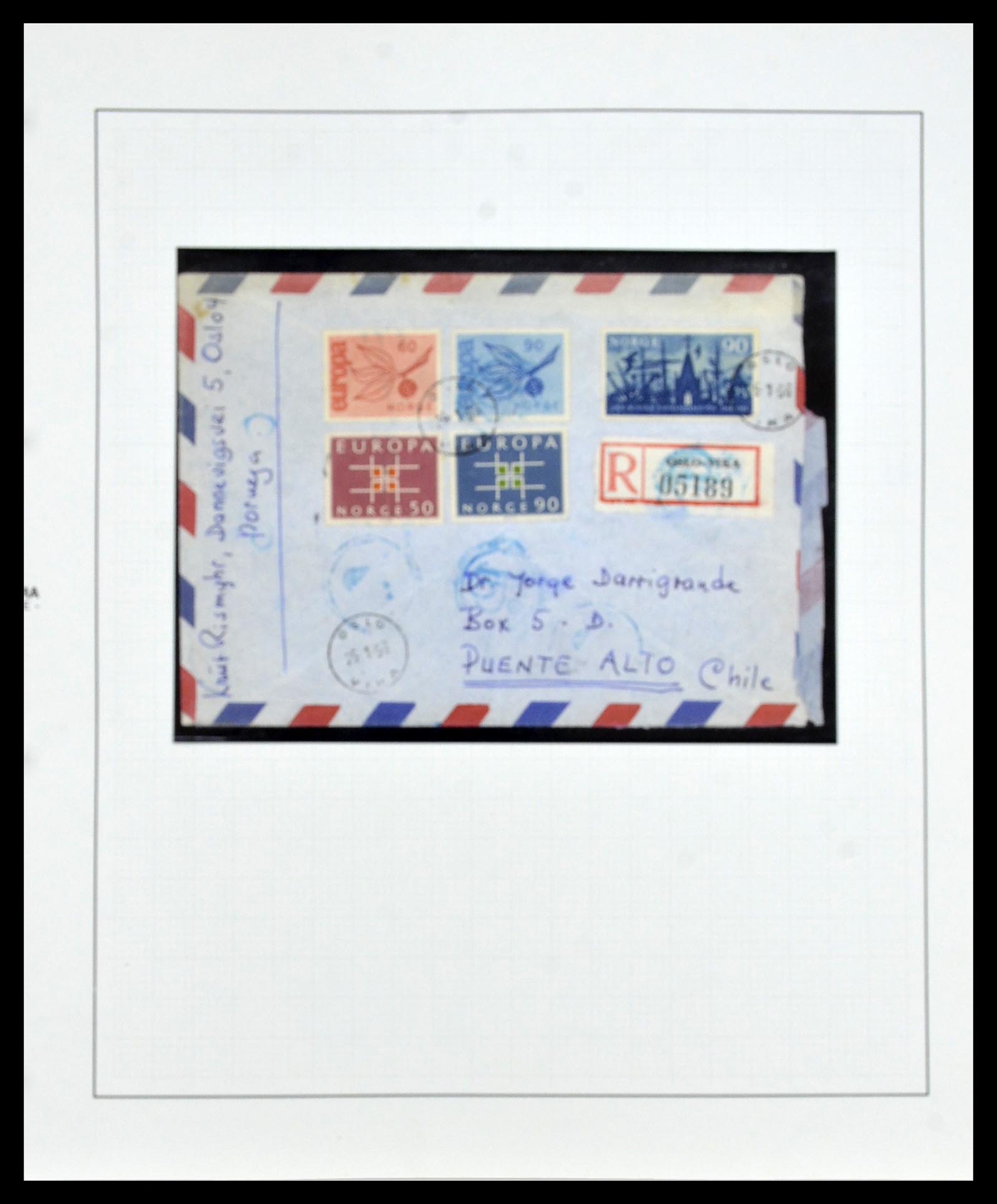 34168 036 - Postzegelverzameling 34168 Noorwegen 1855-1985.