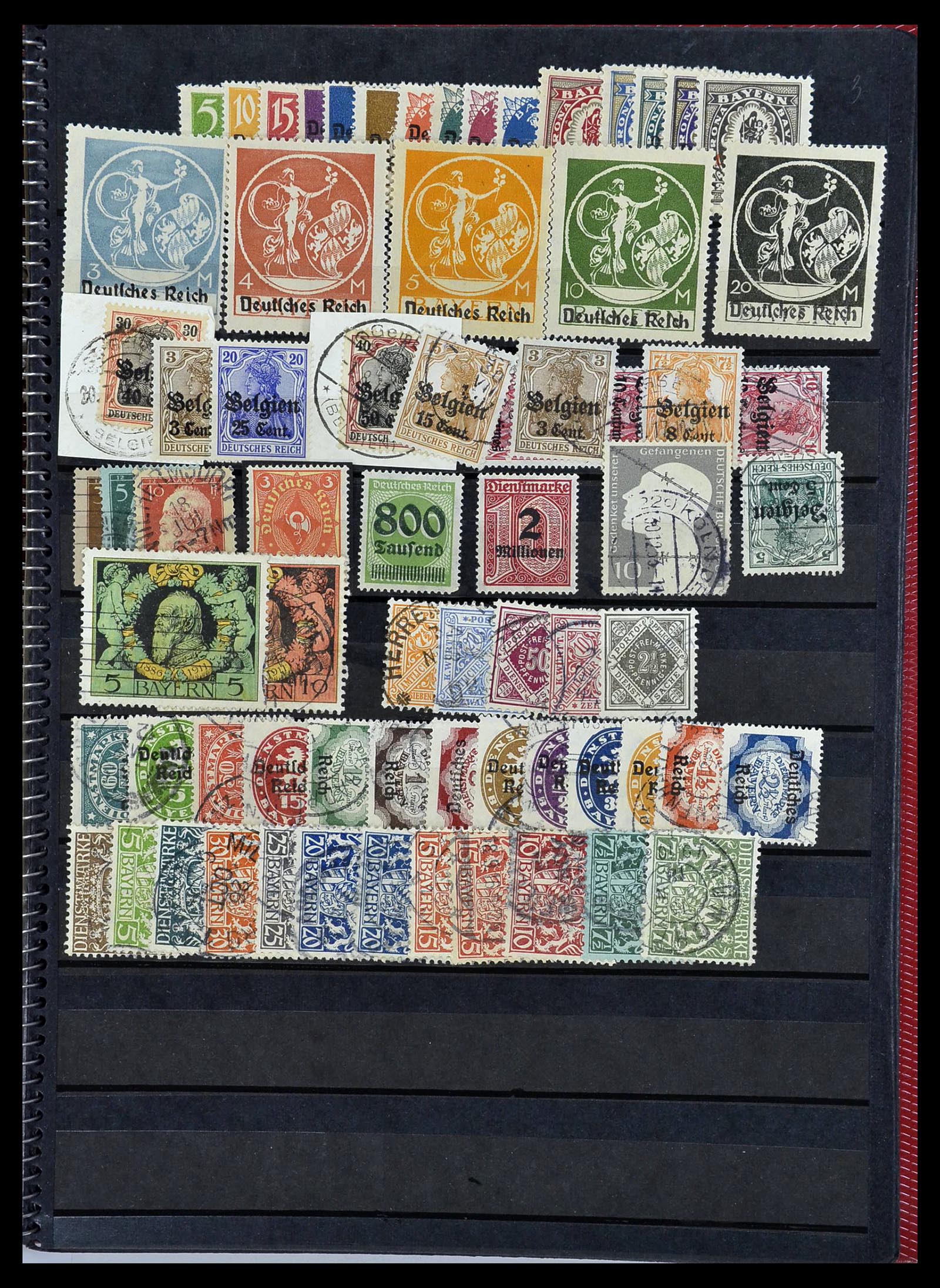 34169 009 - Postzegelverzameling 34169 Duitsland 1880-1955.