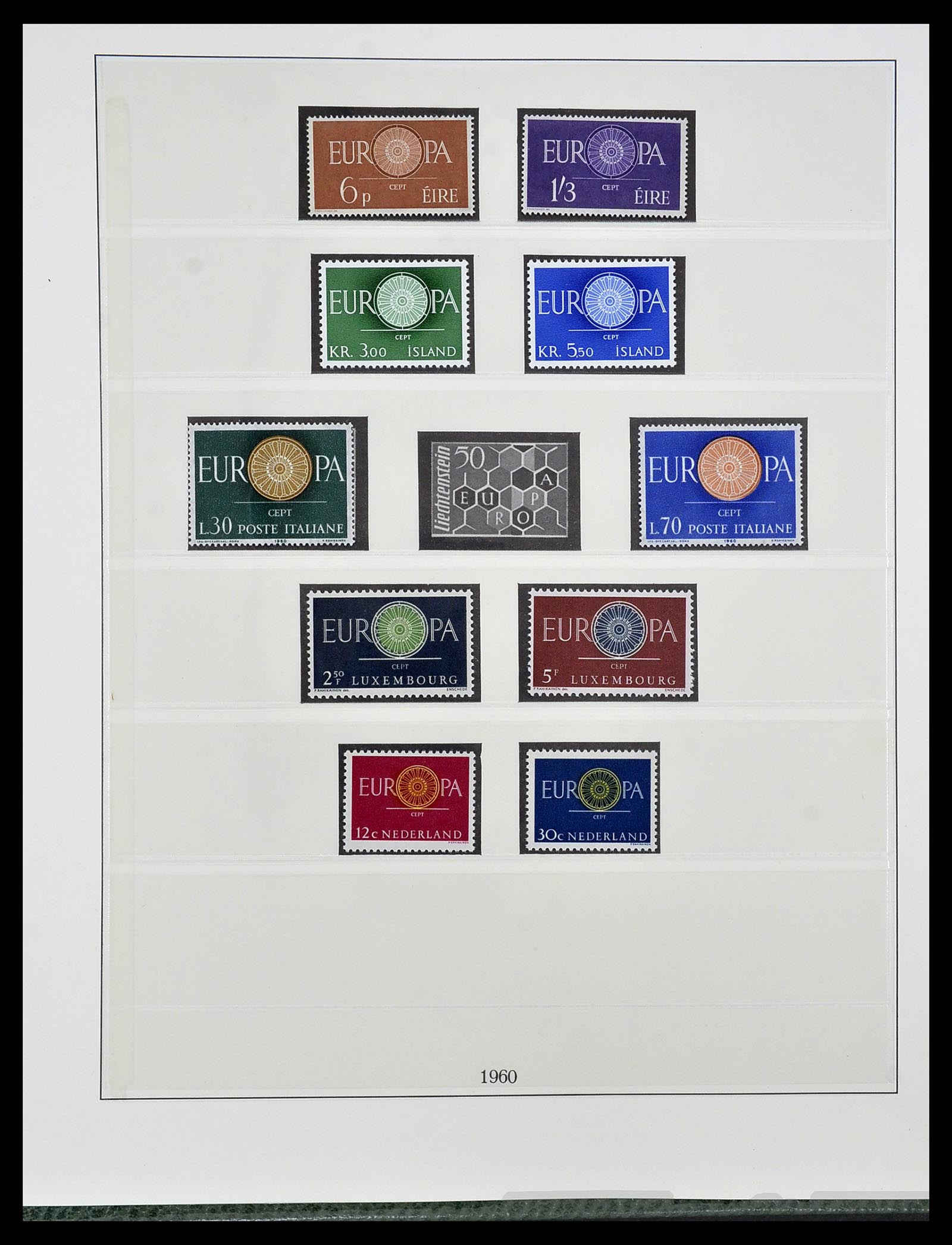 34174 006 - Postzegelverzameling 34174 Europa CEPT 1956-1999.