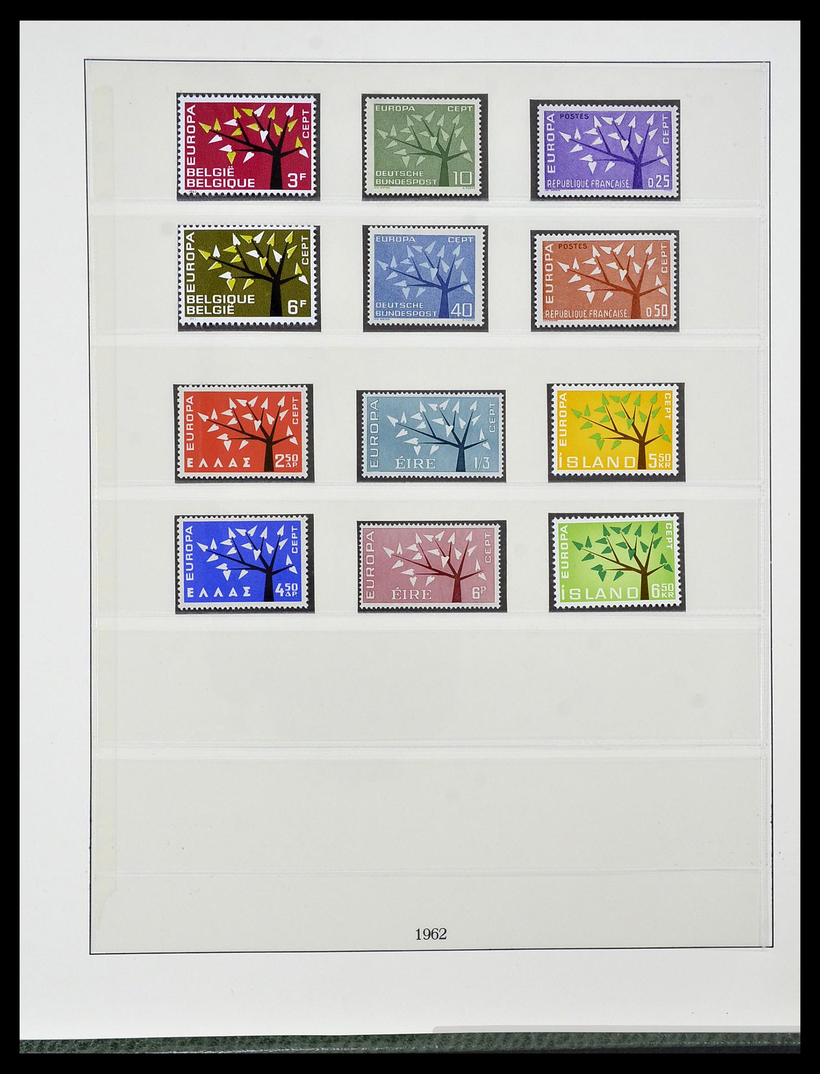 34174 010 - Postzegelverzameling 34174 Europa CEPT 1956-1999.