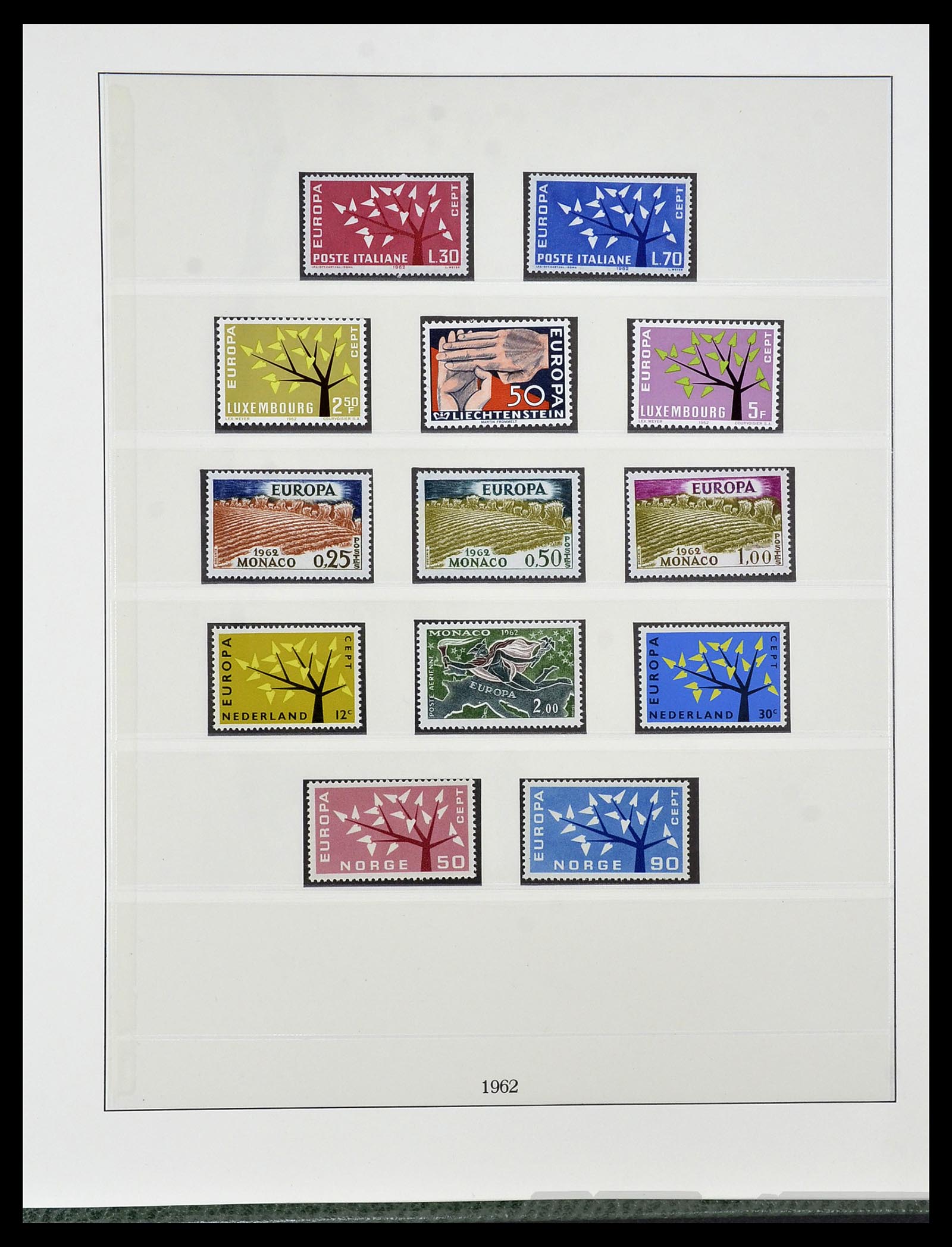 34174 011 - Postzegelverzameling 34174 Europa CEPT 1956-1999.