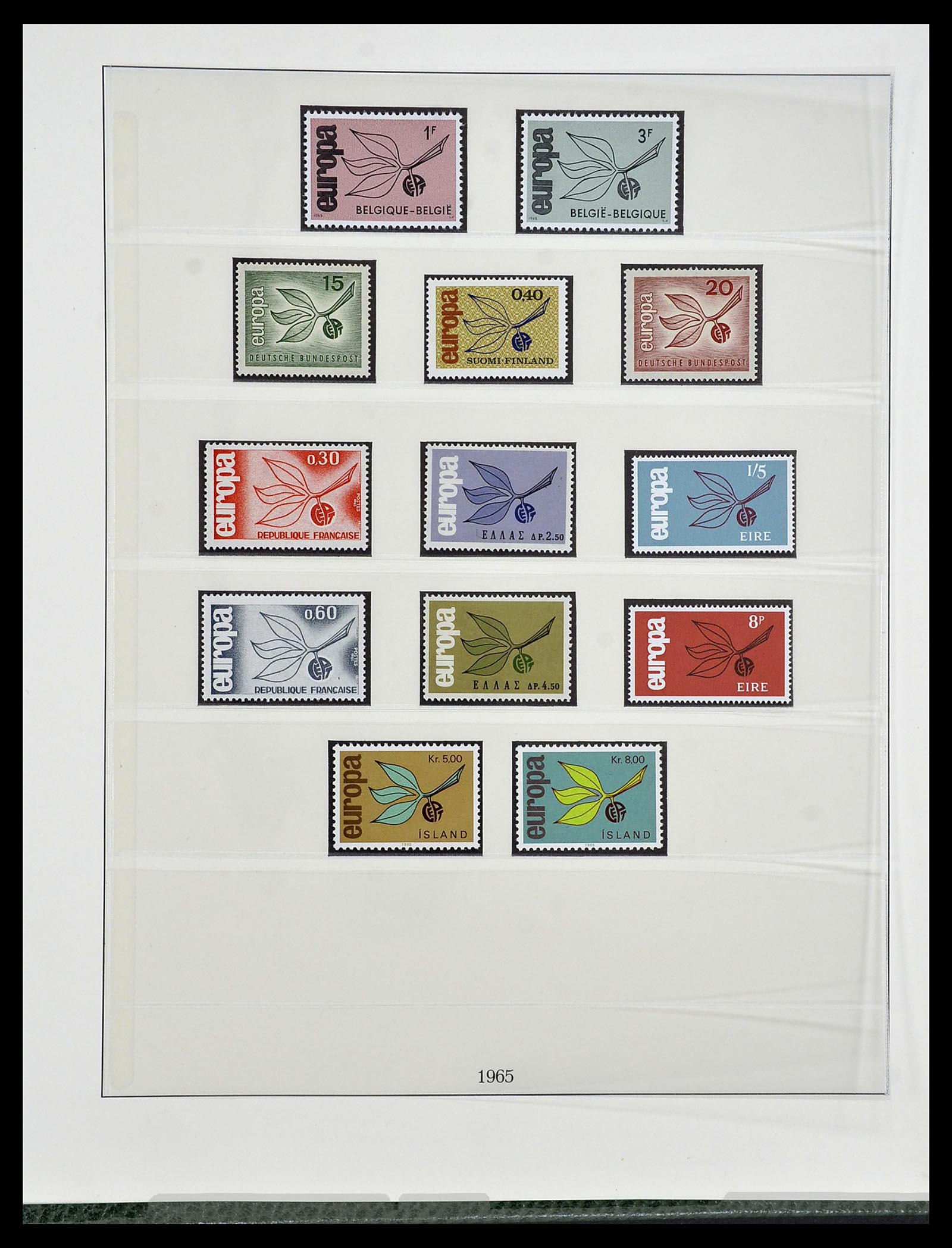 34174 019 - Postzegelverzameling 34174 Europa CEPT 1956-1999.