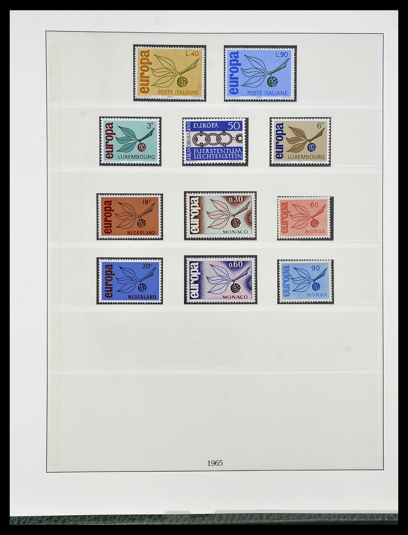 34174 020 - Postzegelverzameling 34174 Europa CEPT 1956-1999.