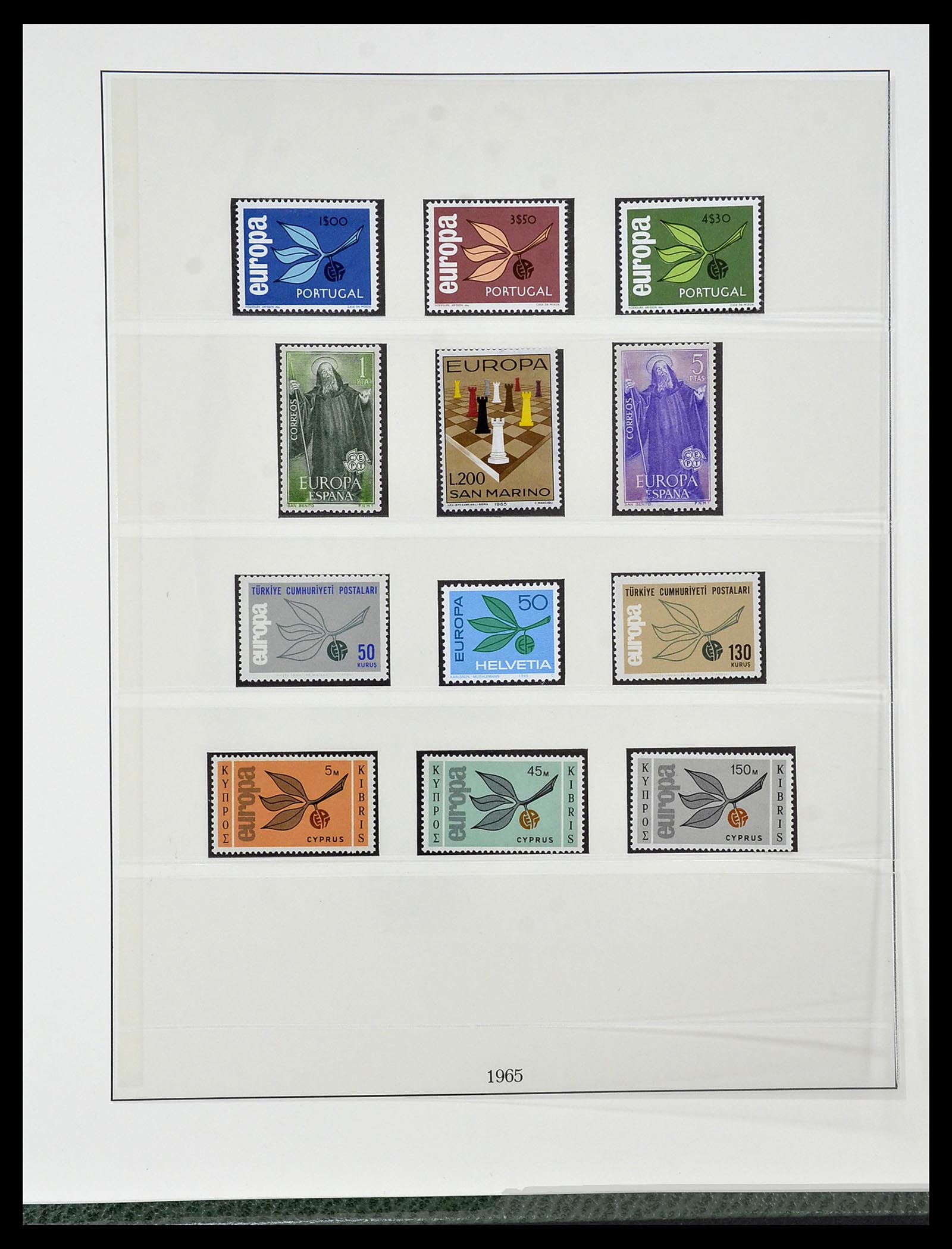 34174 021 - Postzegelverzameling 34174 Europa CEPT 1956-1999.
