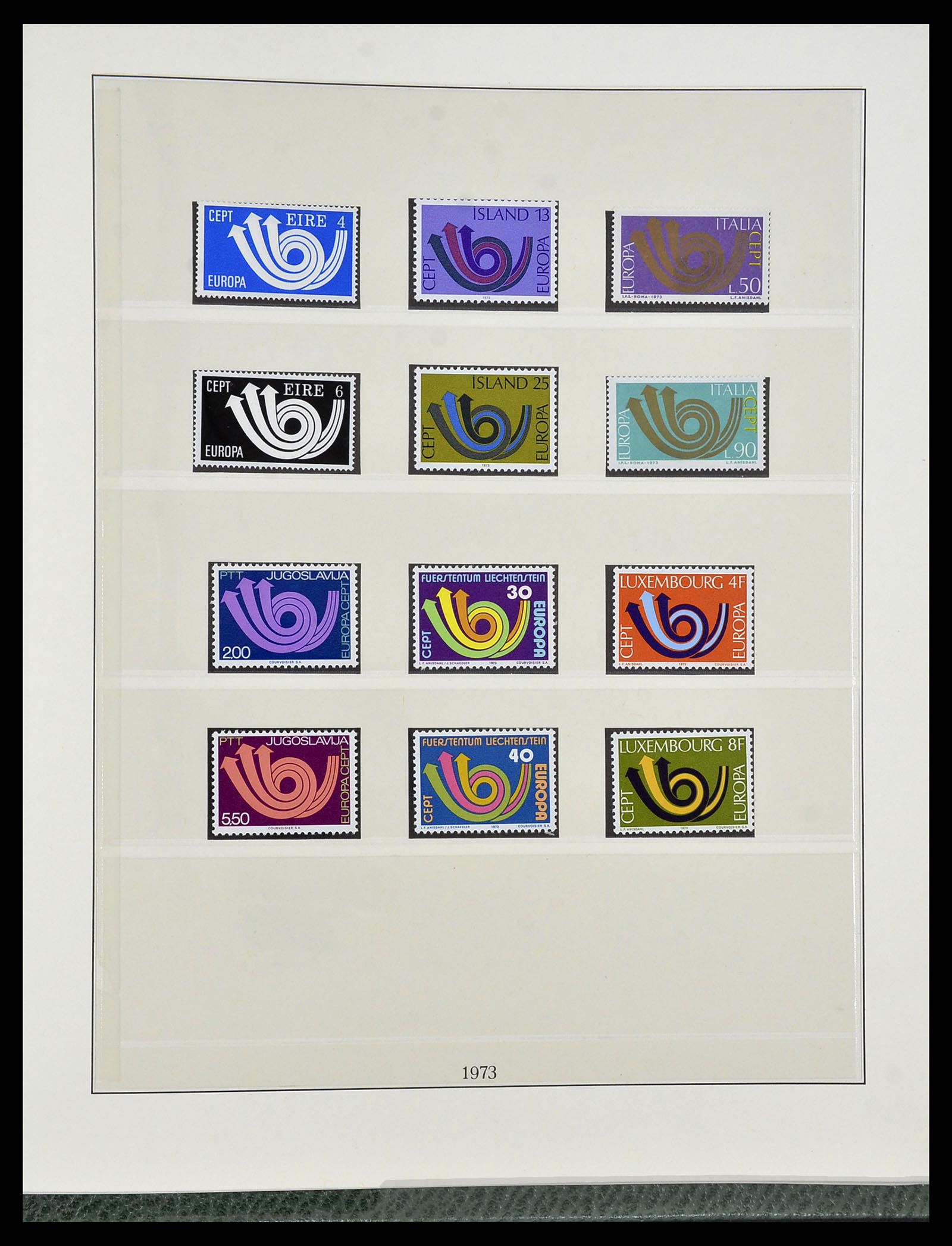 34174 043 - Postzegelverzameling 34174 Europa CEPT 1956-1999.