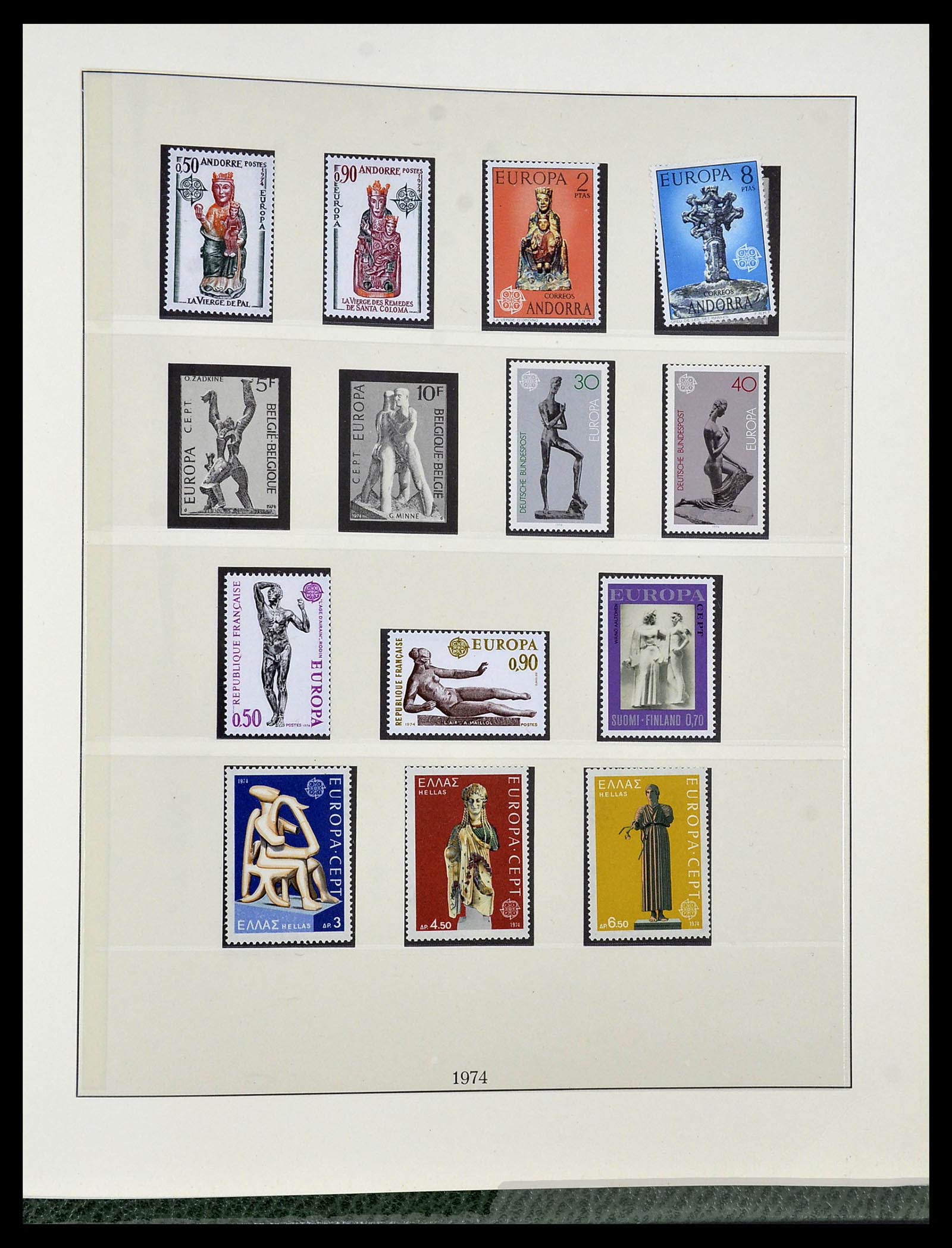 34174 046 - Postzegelverzameling 34174 Europa CEPT 1956-1999.