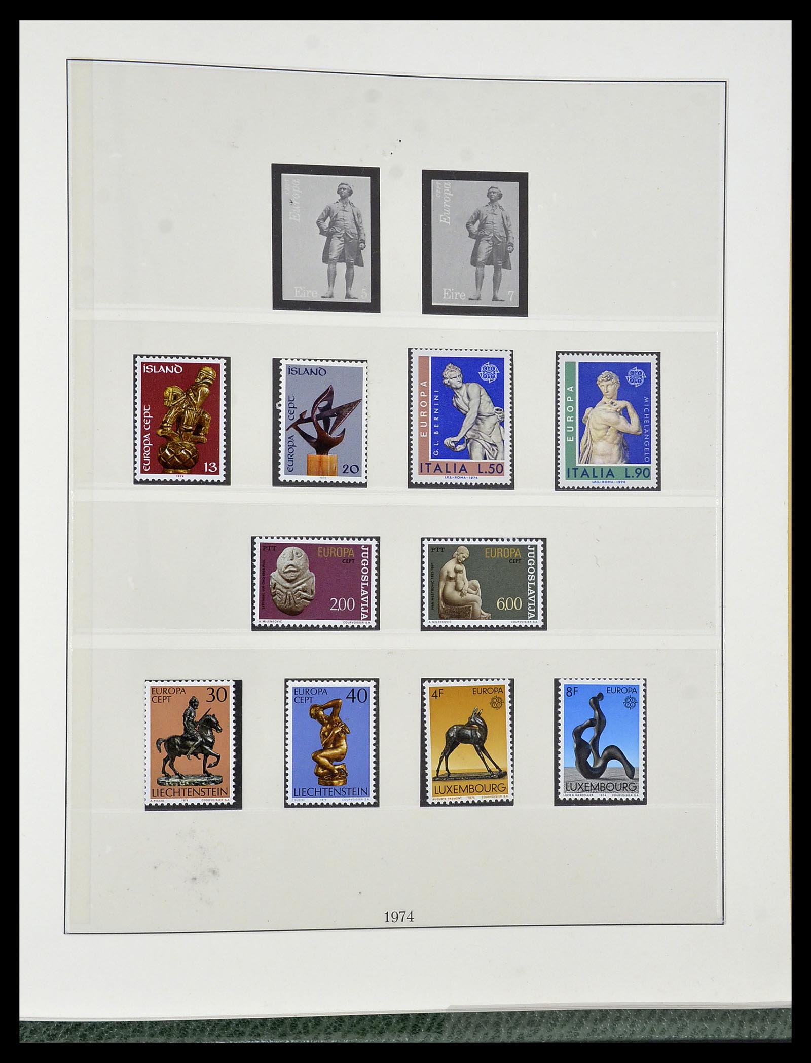34174 047 - Postzegelverzameling 34174 Europa CEPT 1956-1999.