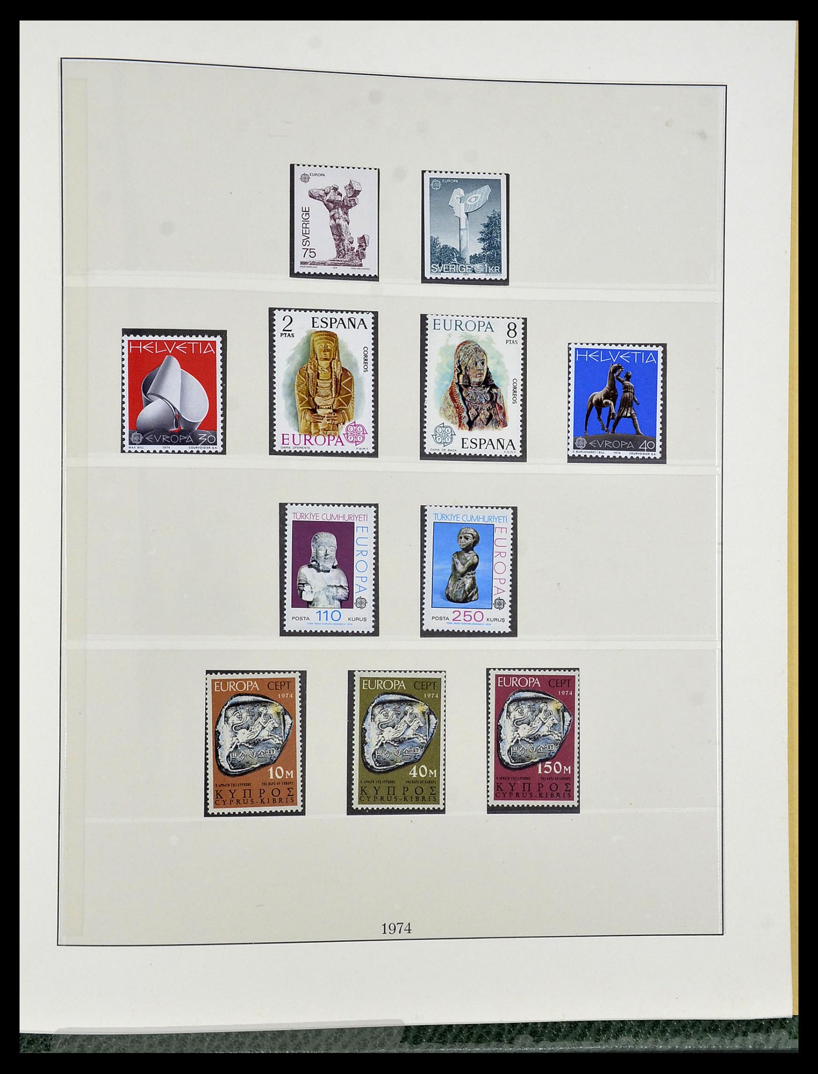 34174 049 - Postzegelverzameling 34174 Europa CEPT 1956-1999.