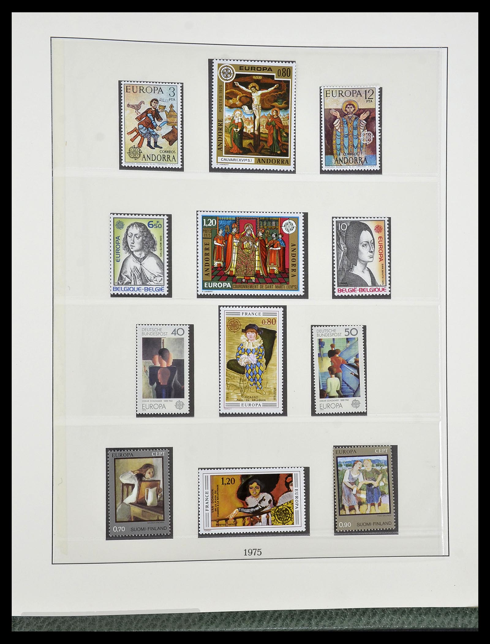 34174 051 - Postzegelverzameling 34174 Europa CEPT 1956-1999.