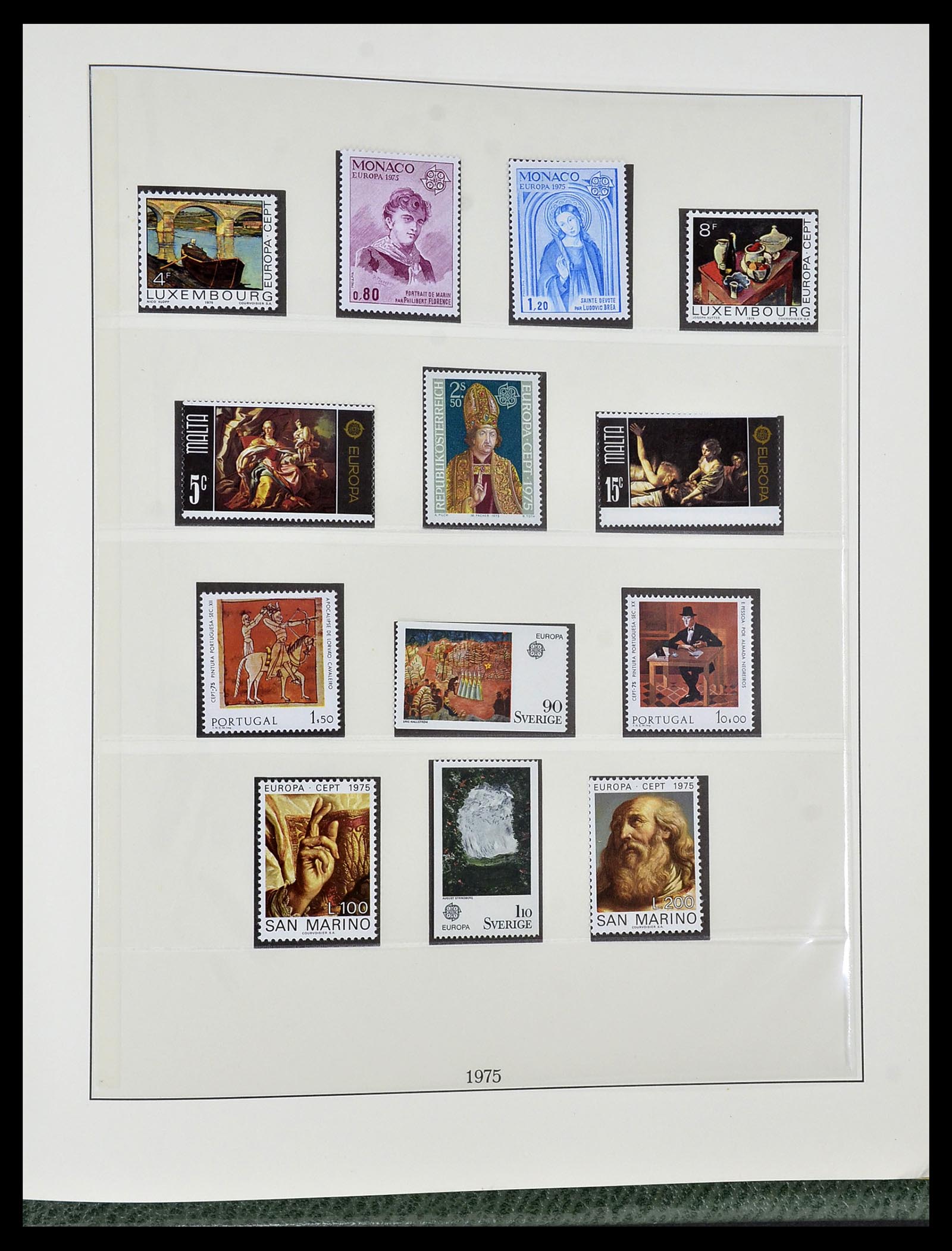 34174 053 - Postzegelverzameling 34174 Europa CEPT 1956-1999.