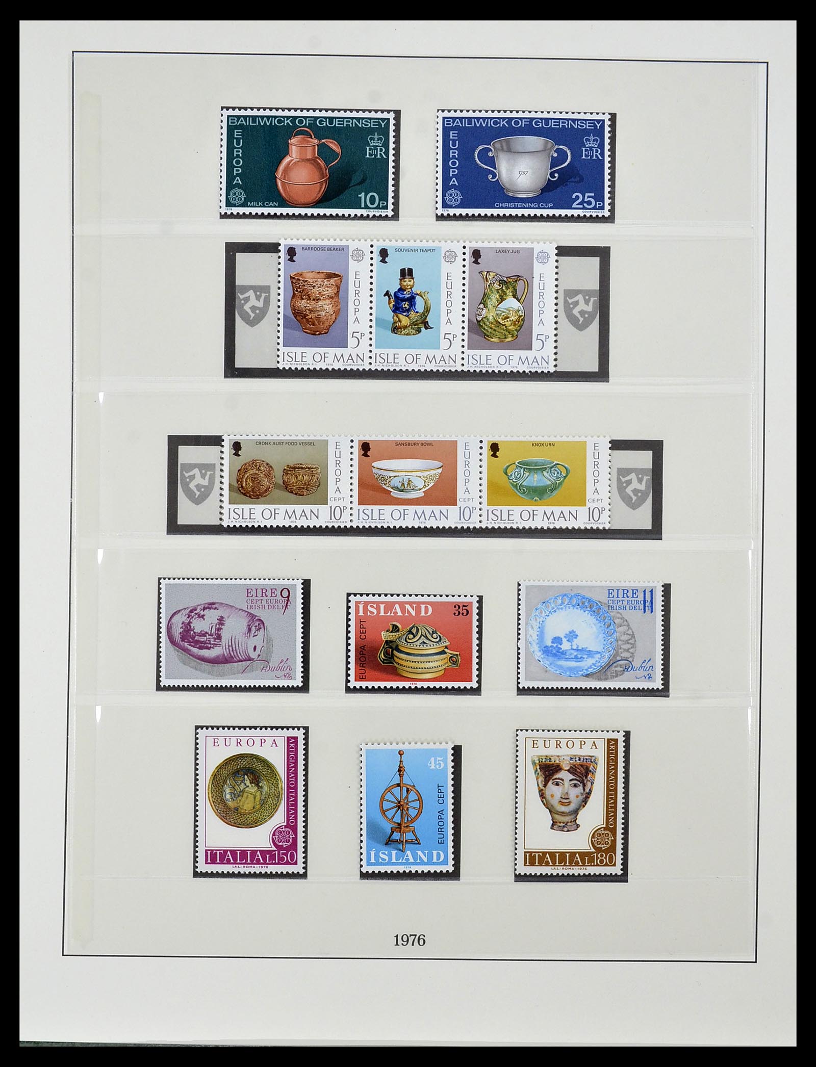 34174 057 - Postzegelverzameling 34174 Europa CEPT 1956-1999.