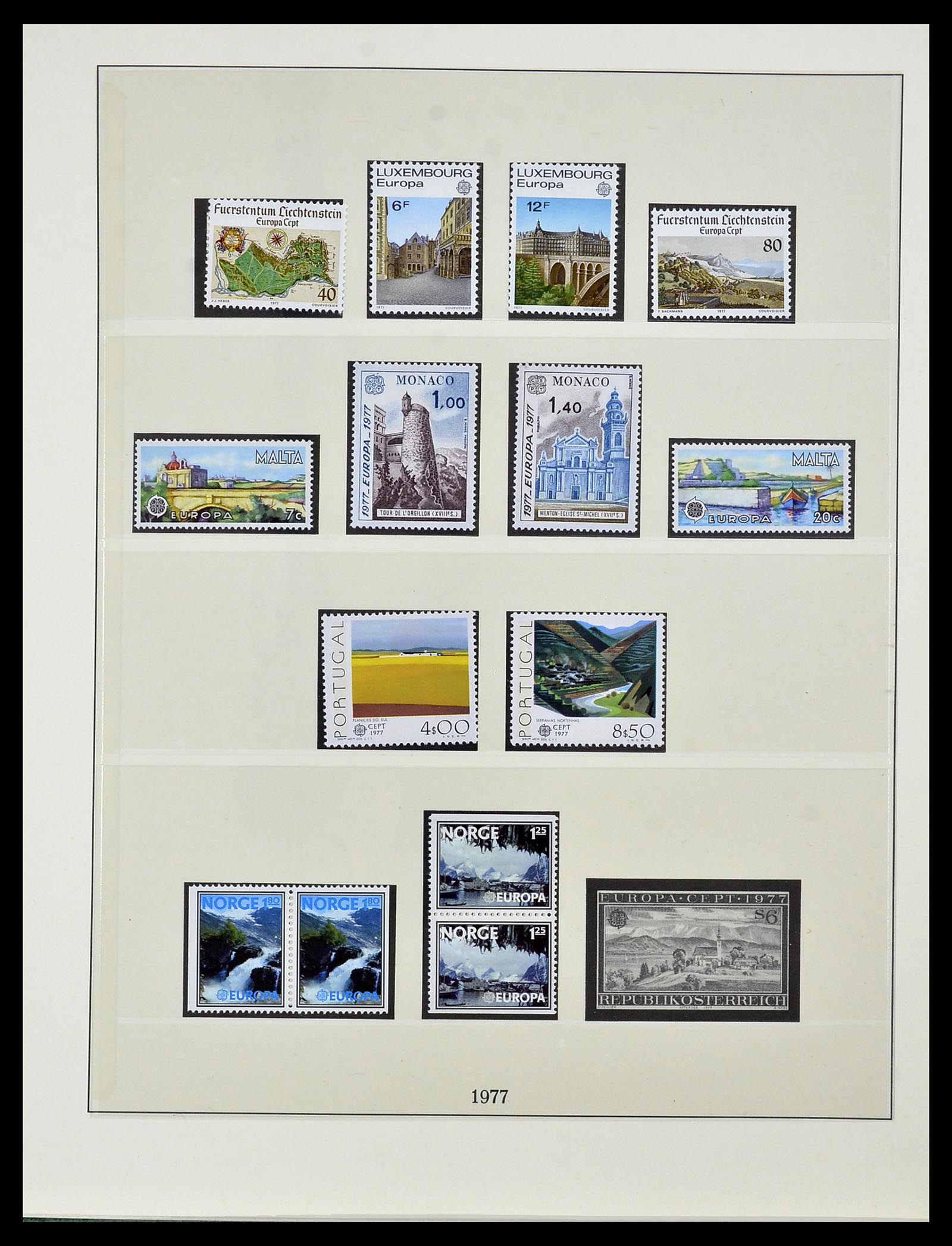 34174 063 - Postzegelverzameling 34174 Europa CEPT 1956-1999.