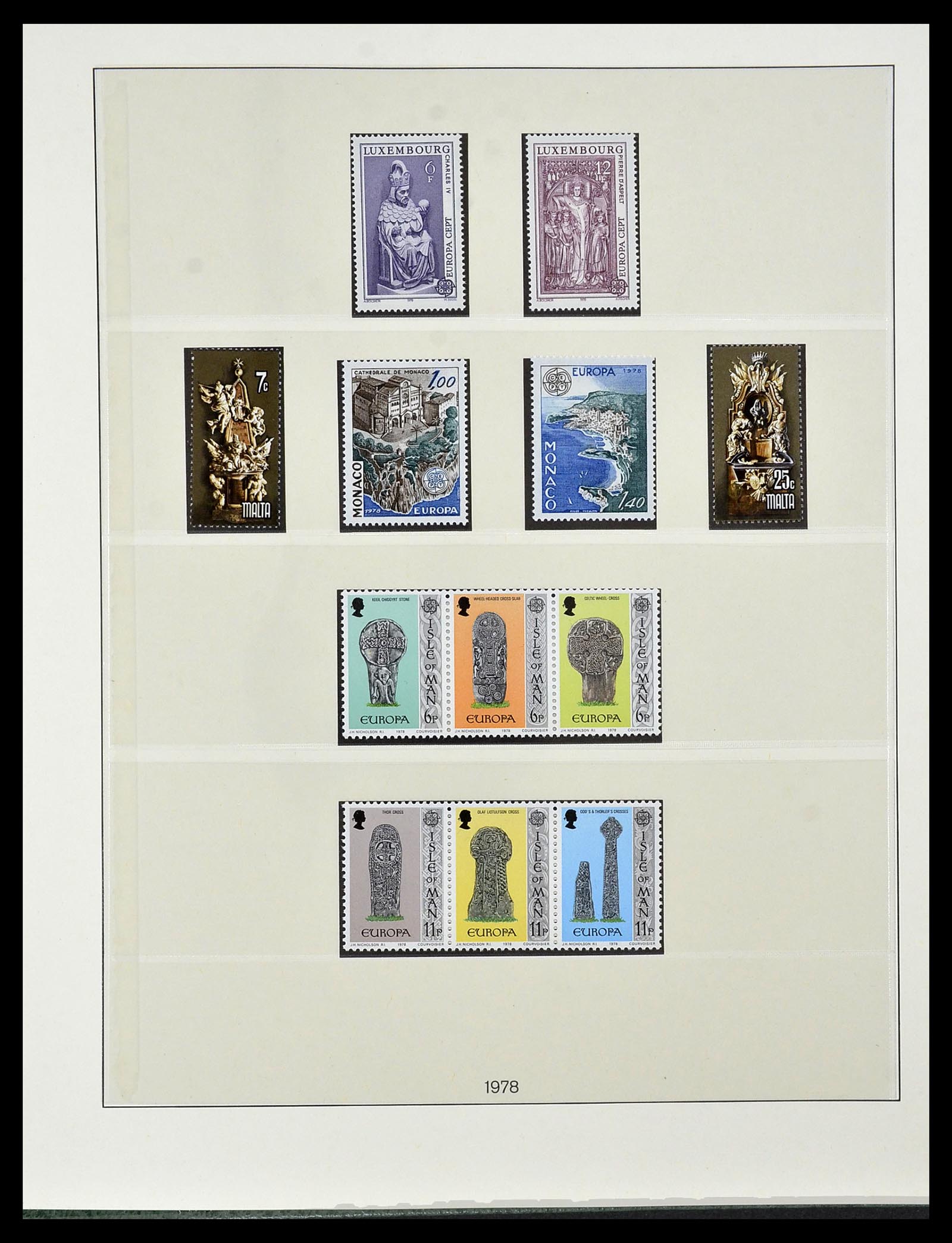 34174 070 - Postzegelverzameling 34174 Europa CEPT 1956-1999.