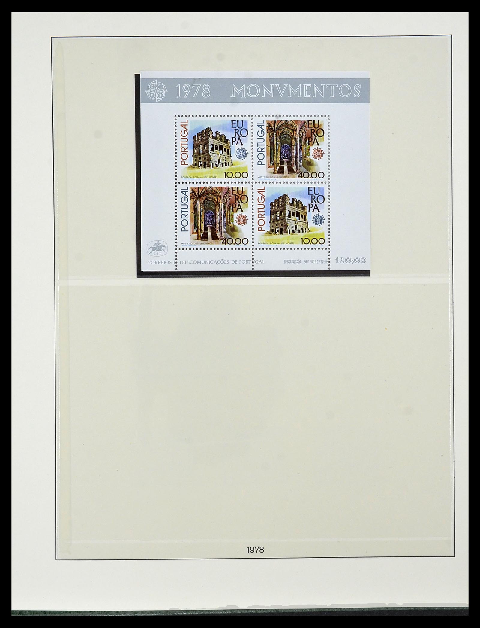 34174 073 - Postzegelverzameling 34174 Europa CEPT 1956-1999.