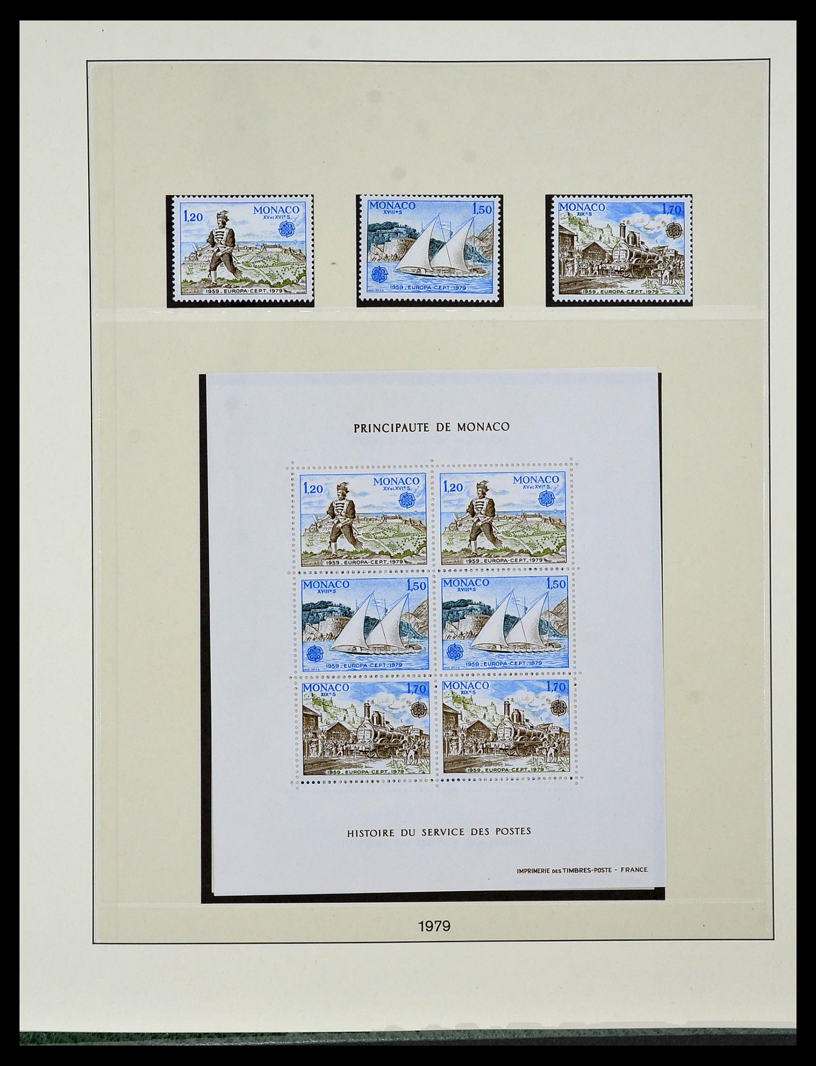 34174 078 - Postzegelverzameling 34174 Europa CEPT 1956-1999.