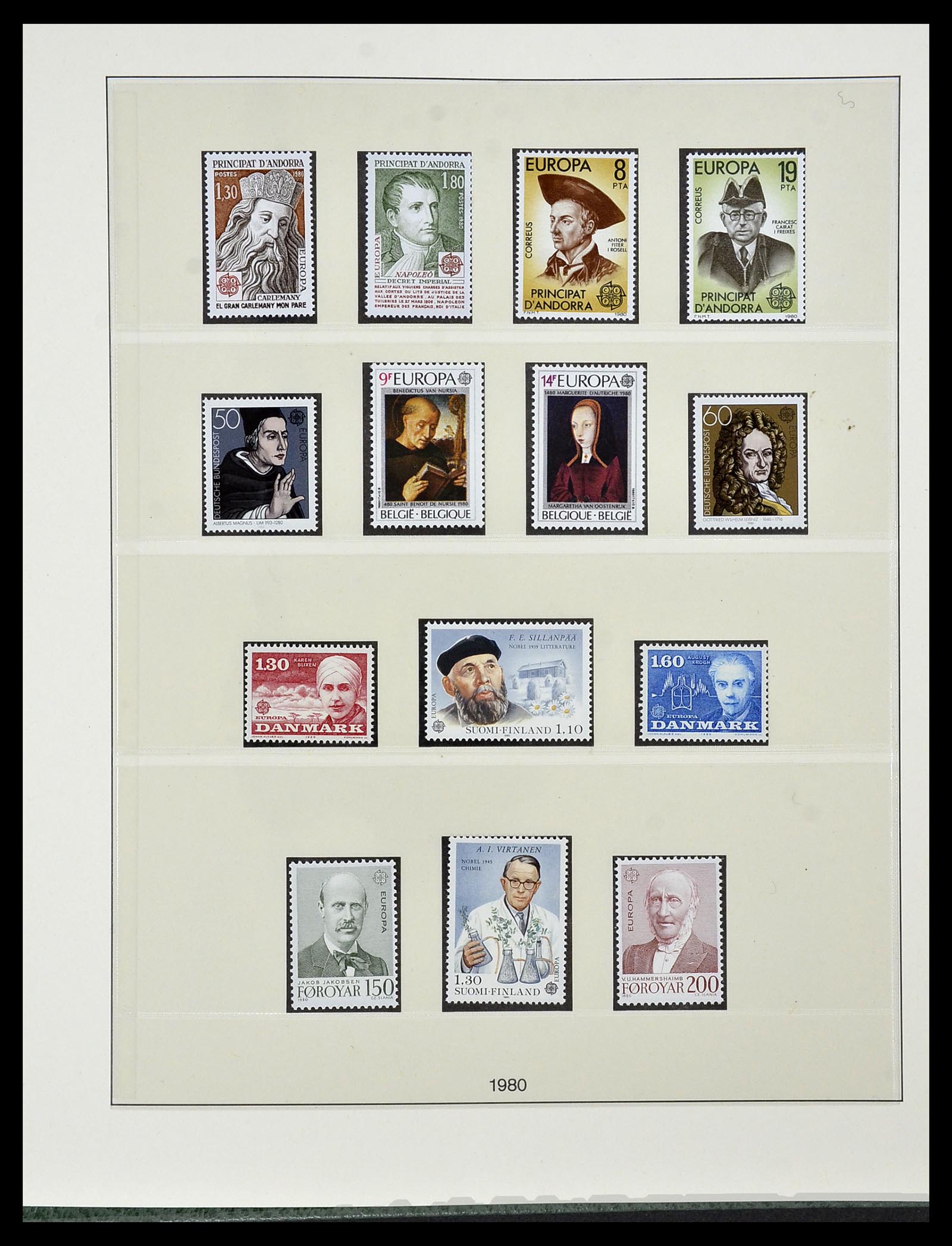 34174 082 - Postzegelverzameling 34174 Europa CEPT 1956-1999.