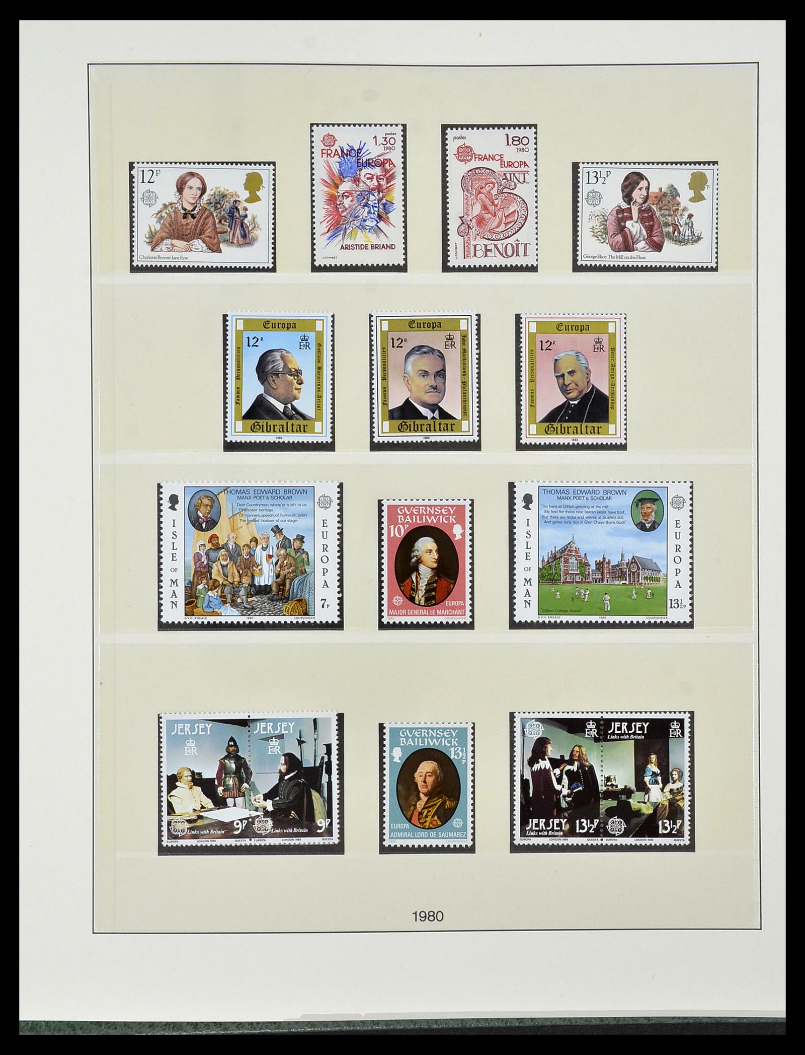 34174 083 - Postzegelverzameling 34174 Europa CEPT 1956-1999.