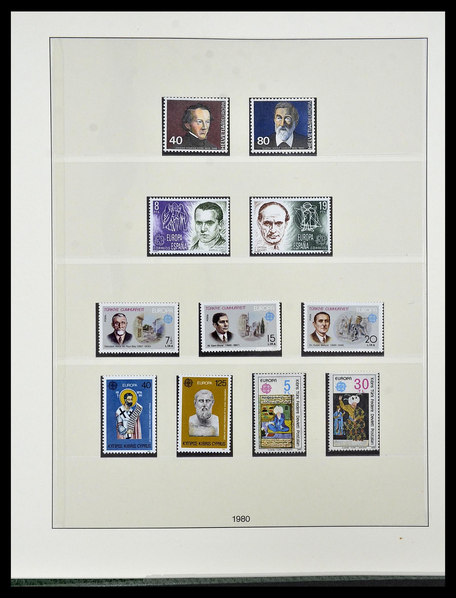 34174 088 - Postzegelverzameling 34174 Europa CEPT 1956-1999.