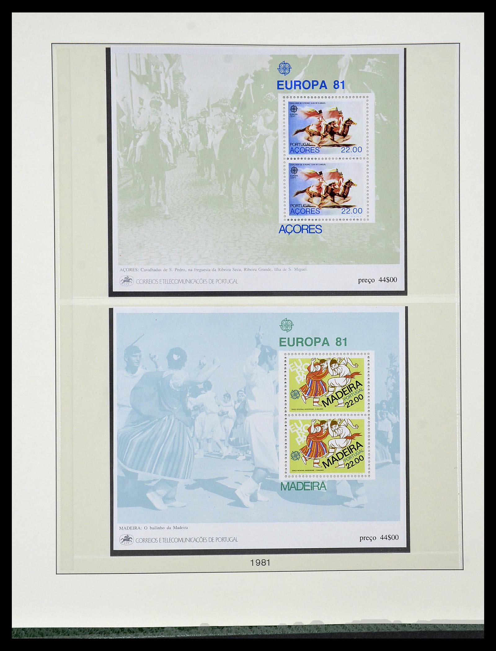 34174 095 - Postzegelverzameling 34174 Europa CEPT 1956-1999.