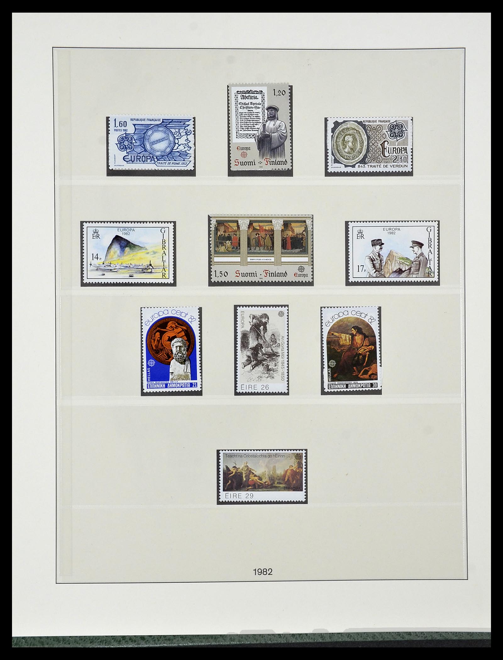 34174 099 - Postzegelverzameling 34174 Europa CEPT 1956-1999.