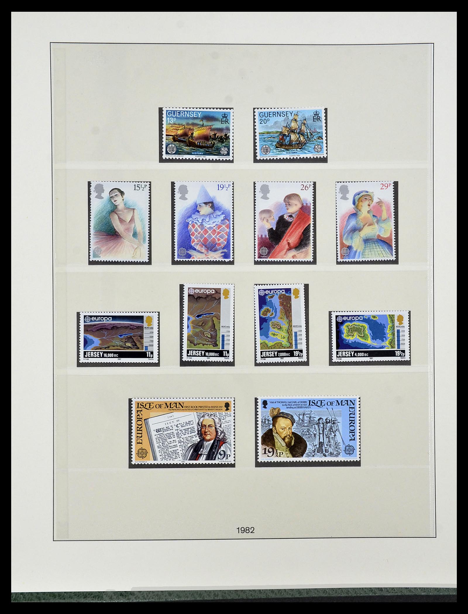 34174 100 - Postzegelverzameling 34174 Europa CEPT 1956-1999.