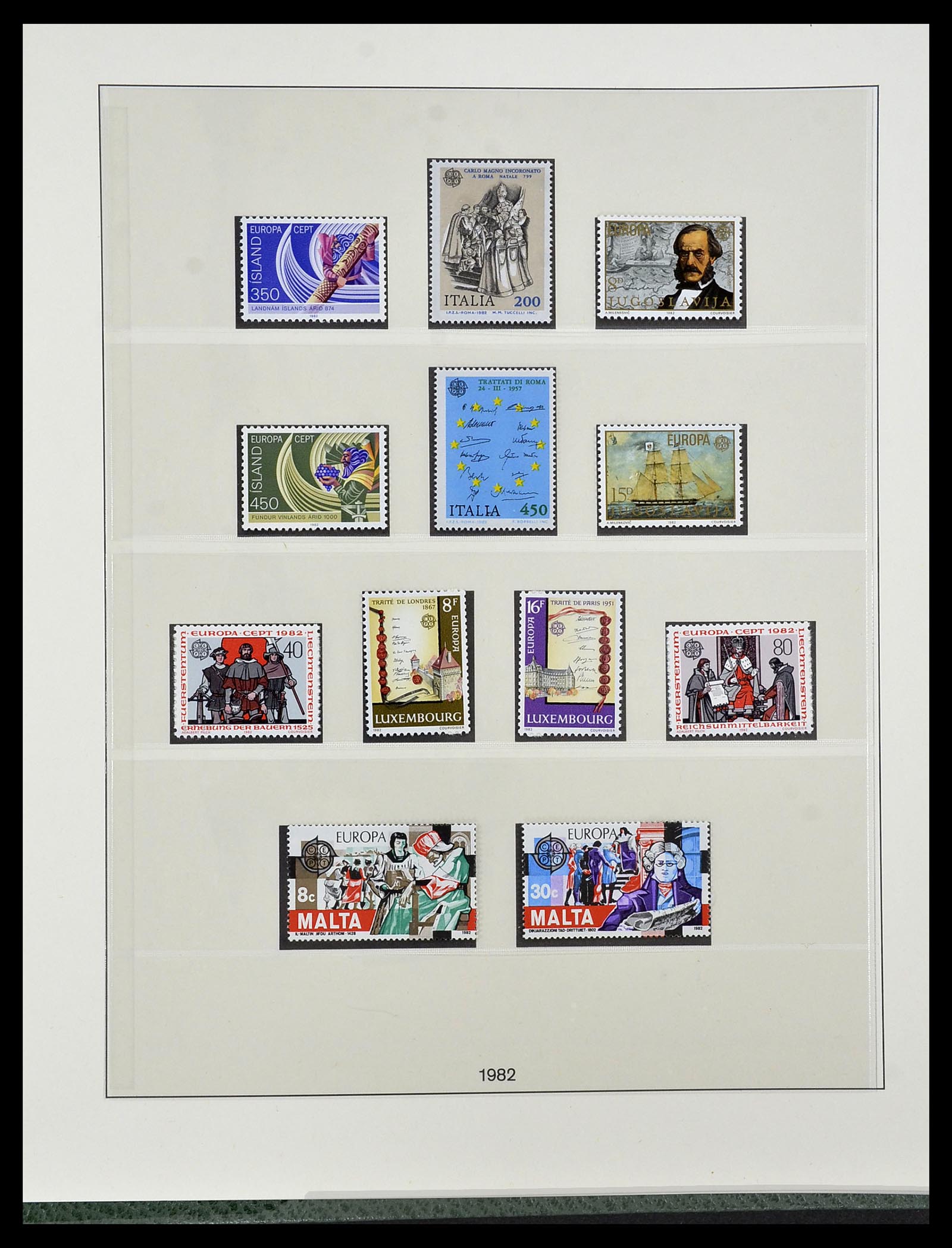 34174 101 - Postzegelverzameling 34174 Europa CEPT 1956-1999.