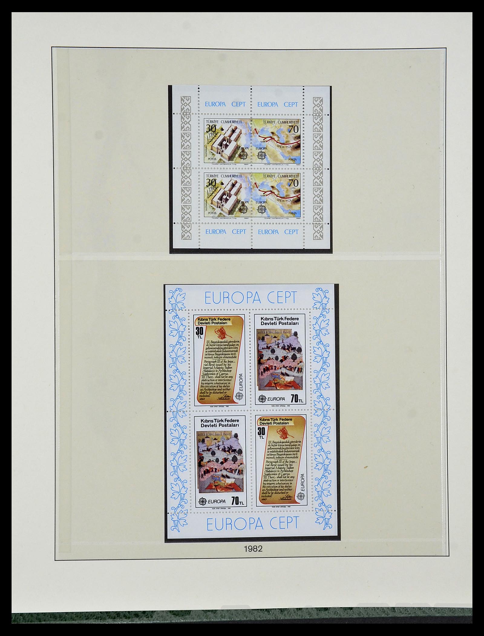 34174 107 - Postzegelverzameling 34174 Europa CEPT 1956-1999.