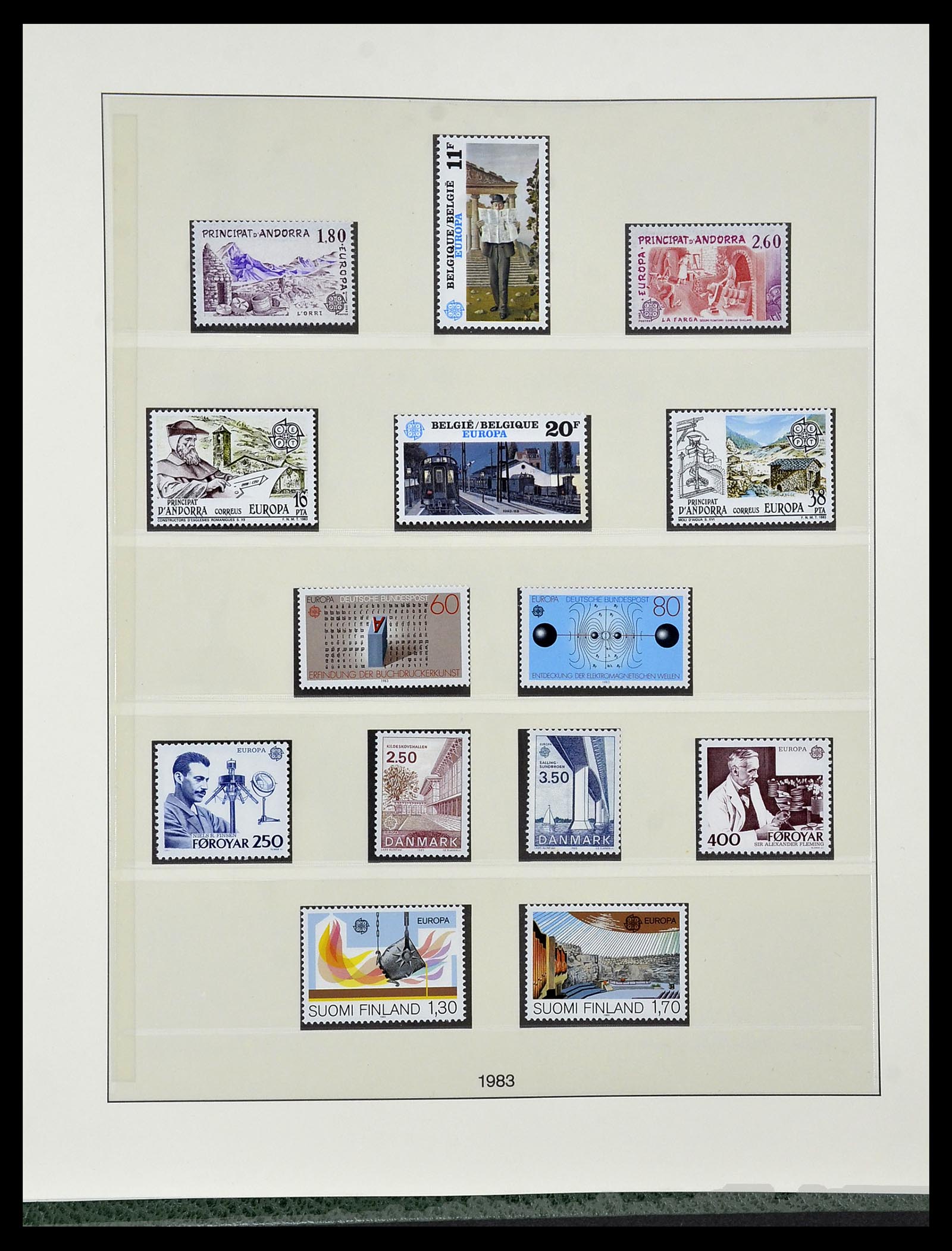 34174 108 - Postzegelverzameling 34174 Europa CEPT 1956-1999.