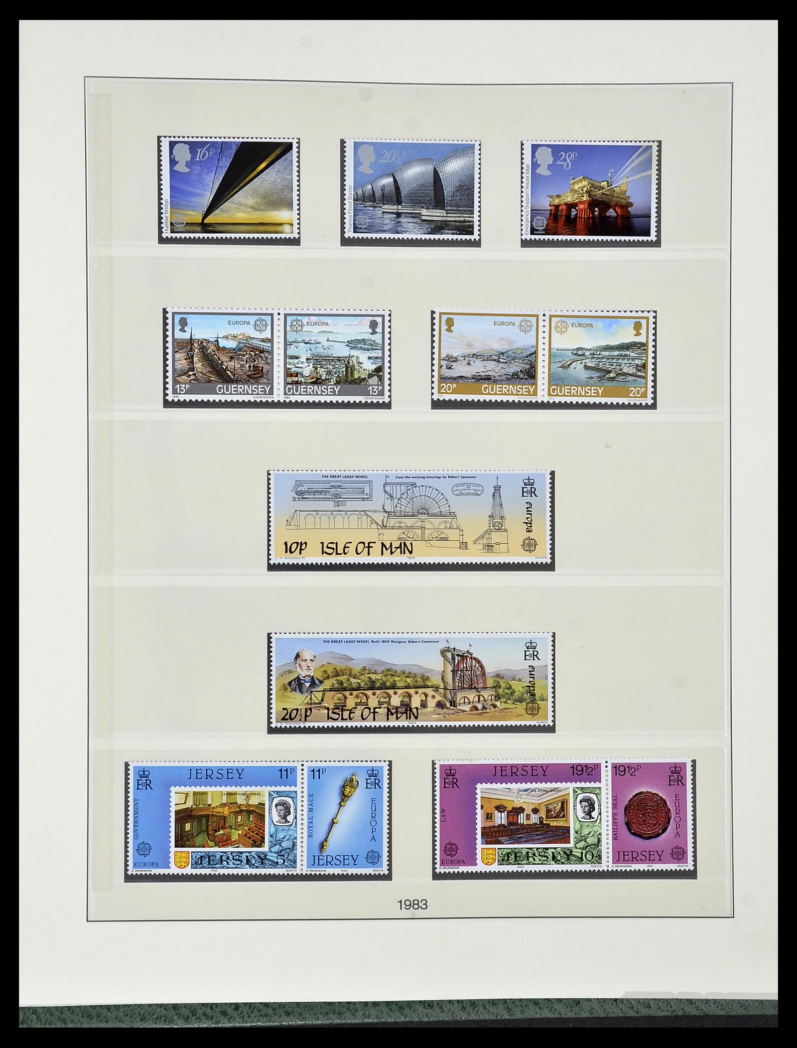 34174 109 - Postzegelverzameling 34174 Europa CEPT 1956-1999.