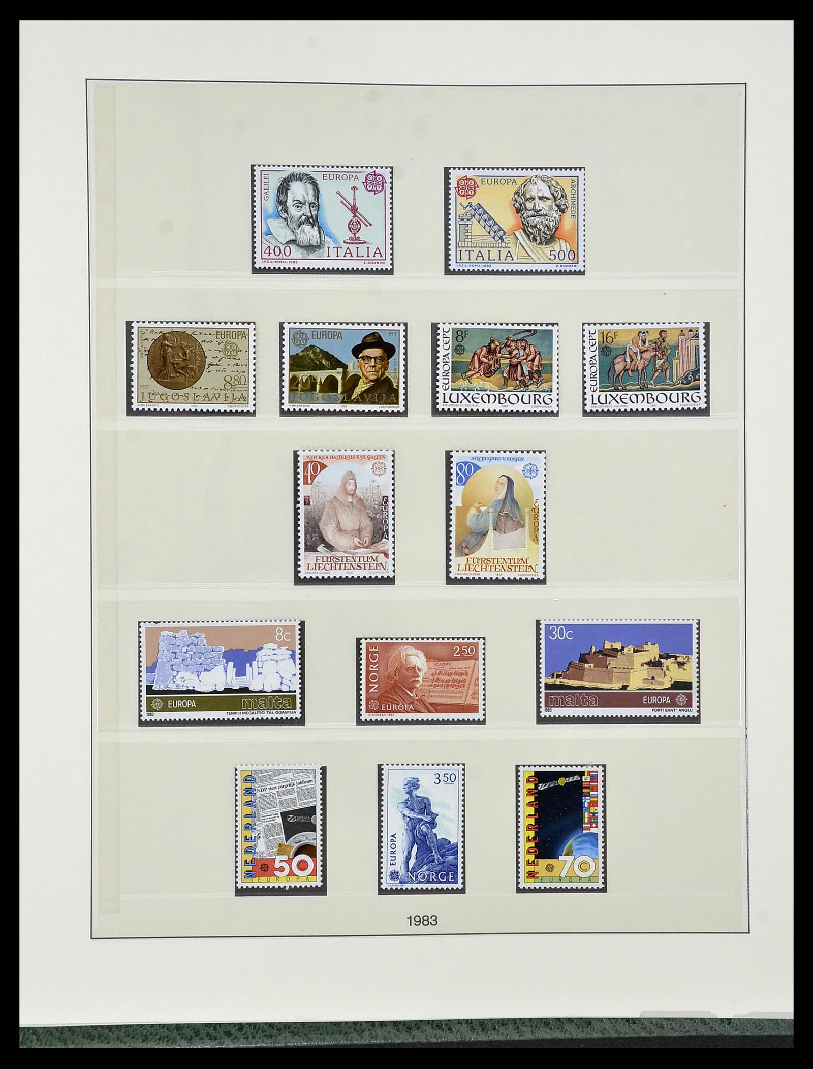 34174 112 - Postzegelverzameling 34174 Europa CEPT 1956-1999.