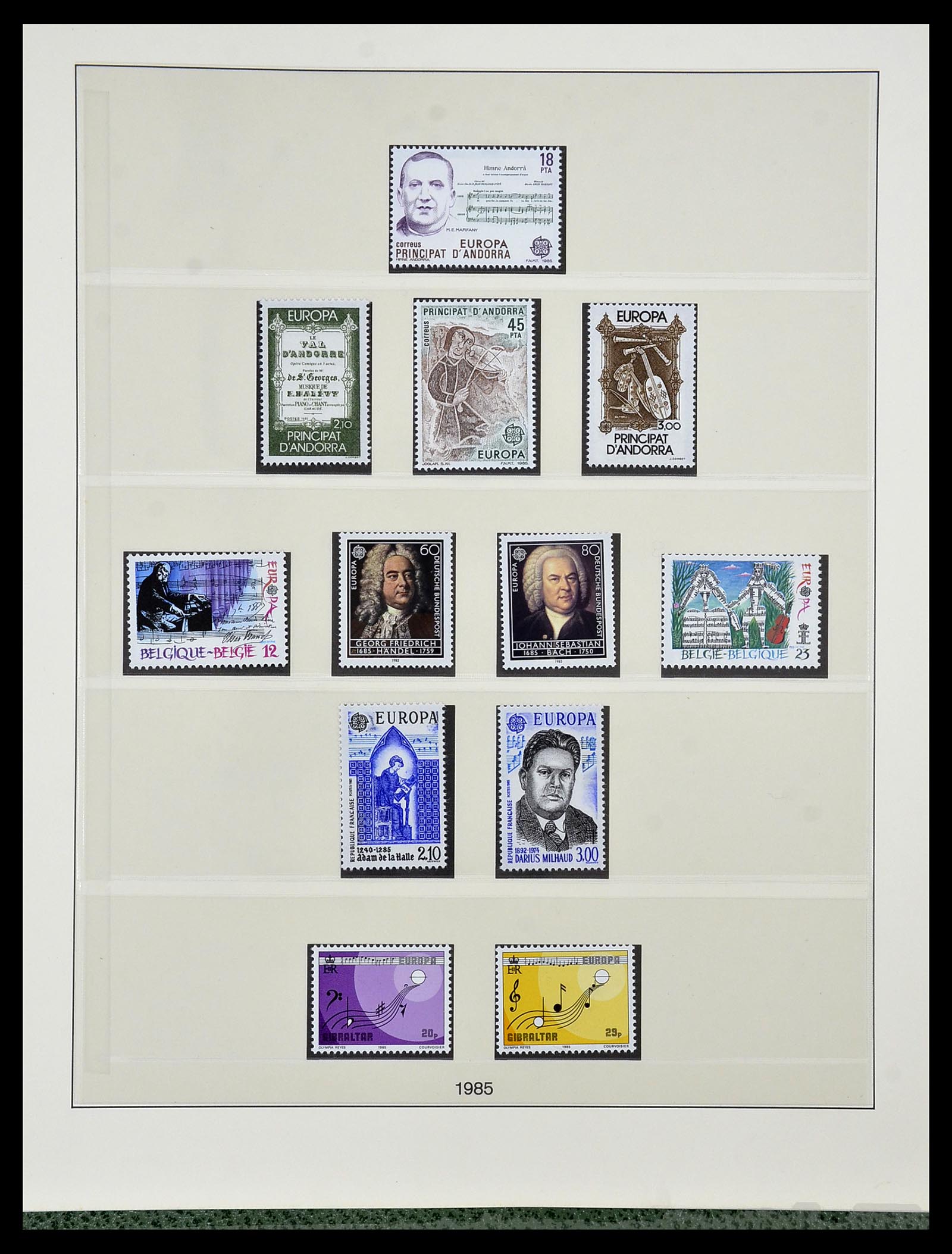 34174 126 - Postzegelverzameling 34174 Europa CEPT 1956-1999.