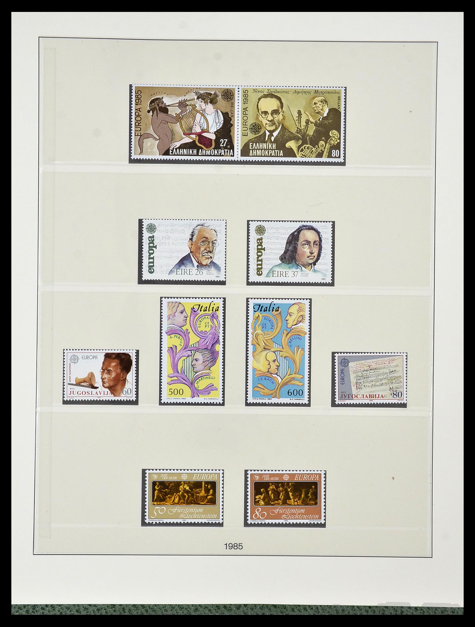 34174 128 - Postzegelverzameling 34174 Europa CEPT 1956-1999.