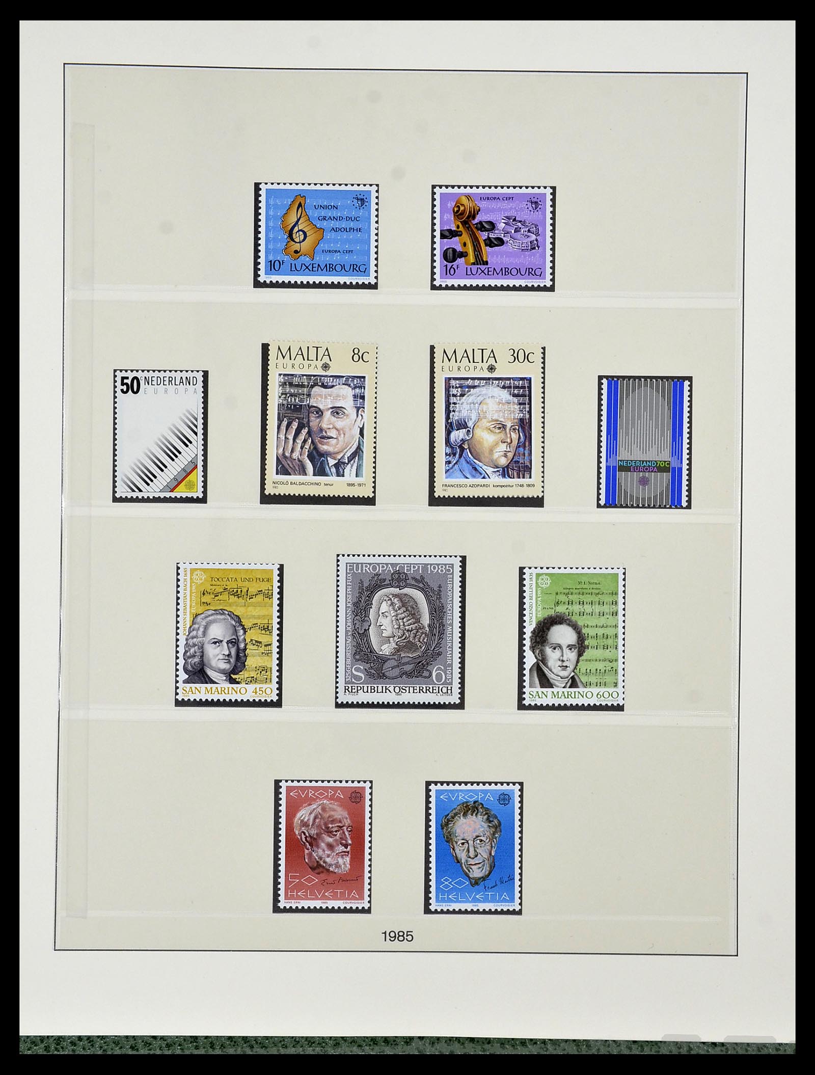 34174 129 - Postzegelverzameling 34174 Europa CEPT 1956-1999.