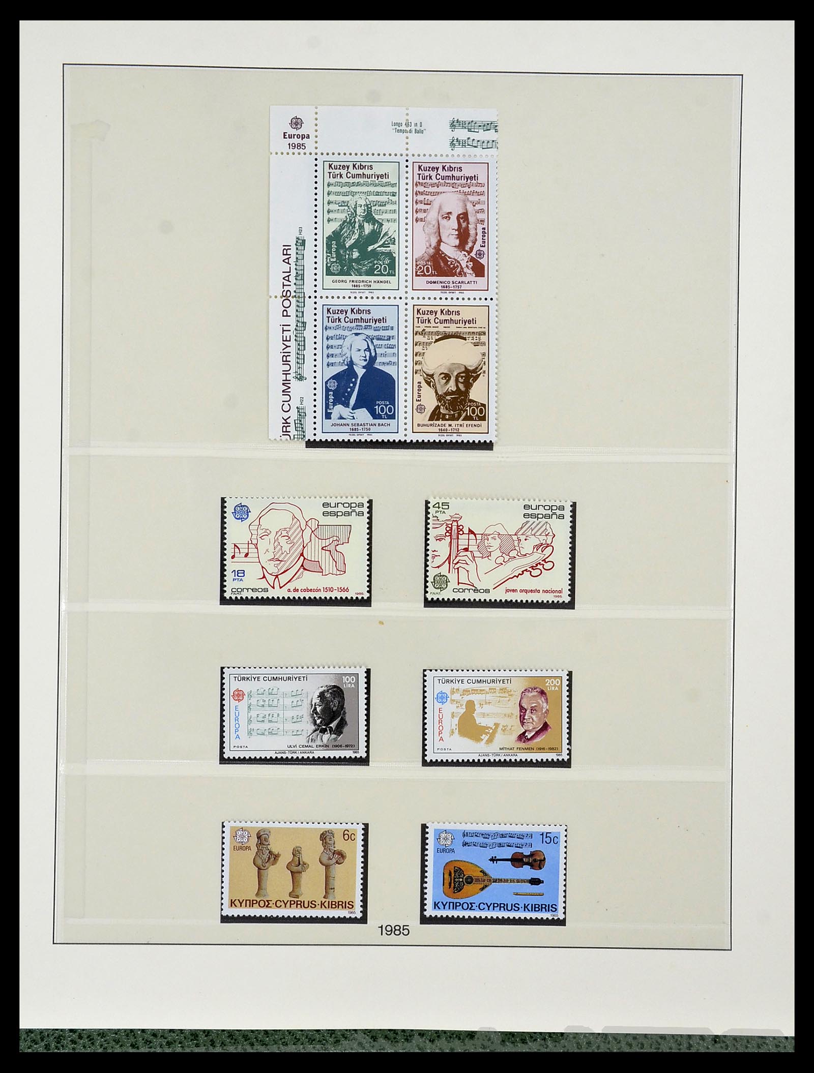 34174 135 - Postzegelverzameling 34174 Europa CEPT 1956-1999.