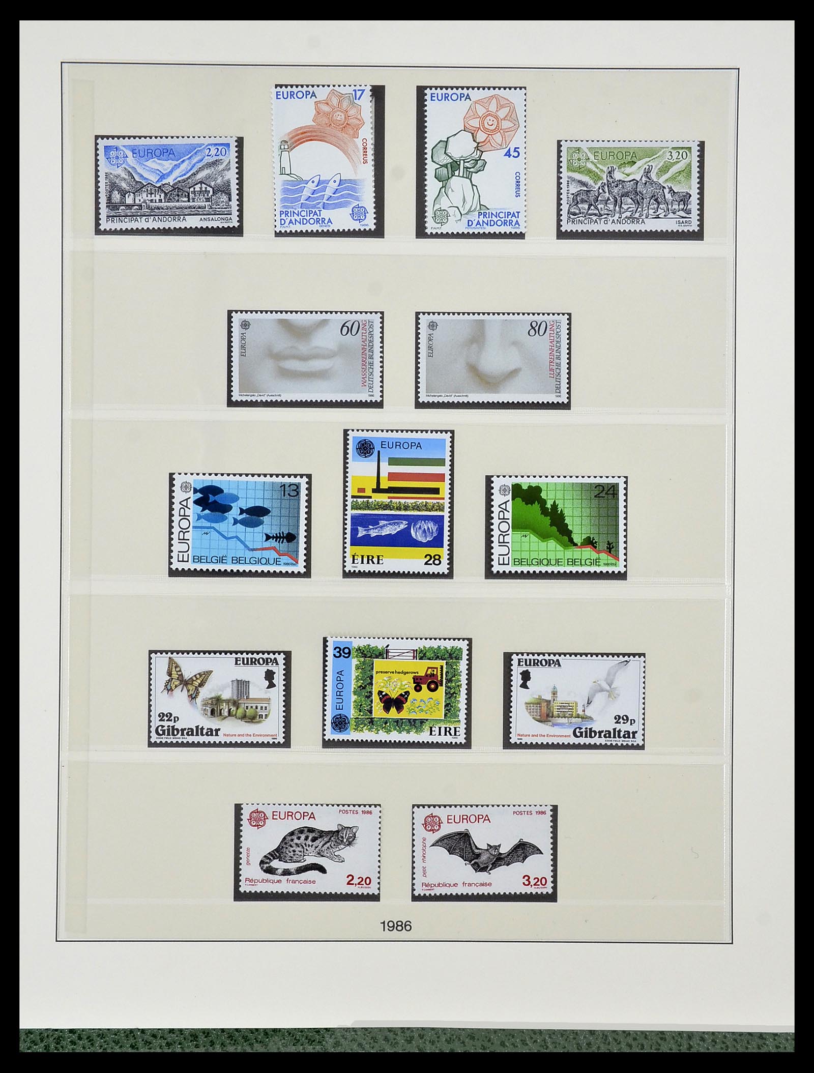 34174 136 - Postzegelverzameling 34174 Europa CEPT 1956-1999.