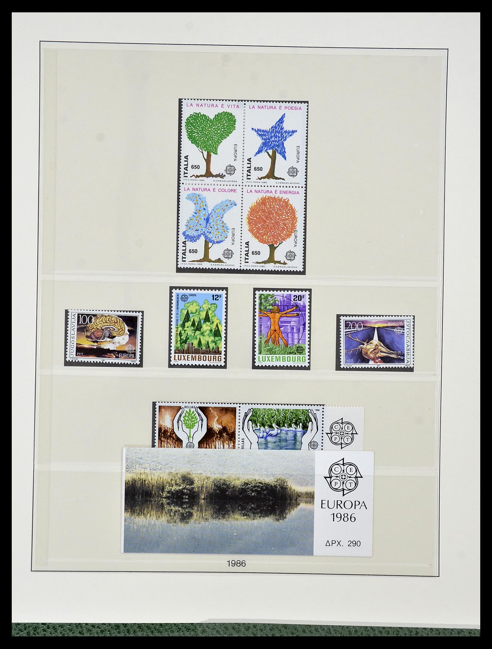 34174 138 - Postzegelverzameling 34174 Europa CEPT 1956-1999.