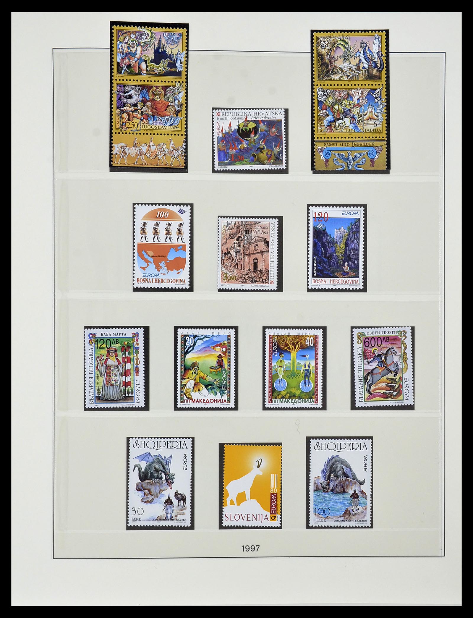 34174 271 - Postzegelverzameling 34174 Europa CEPT 1956-1999.