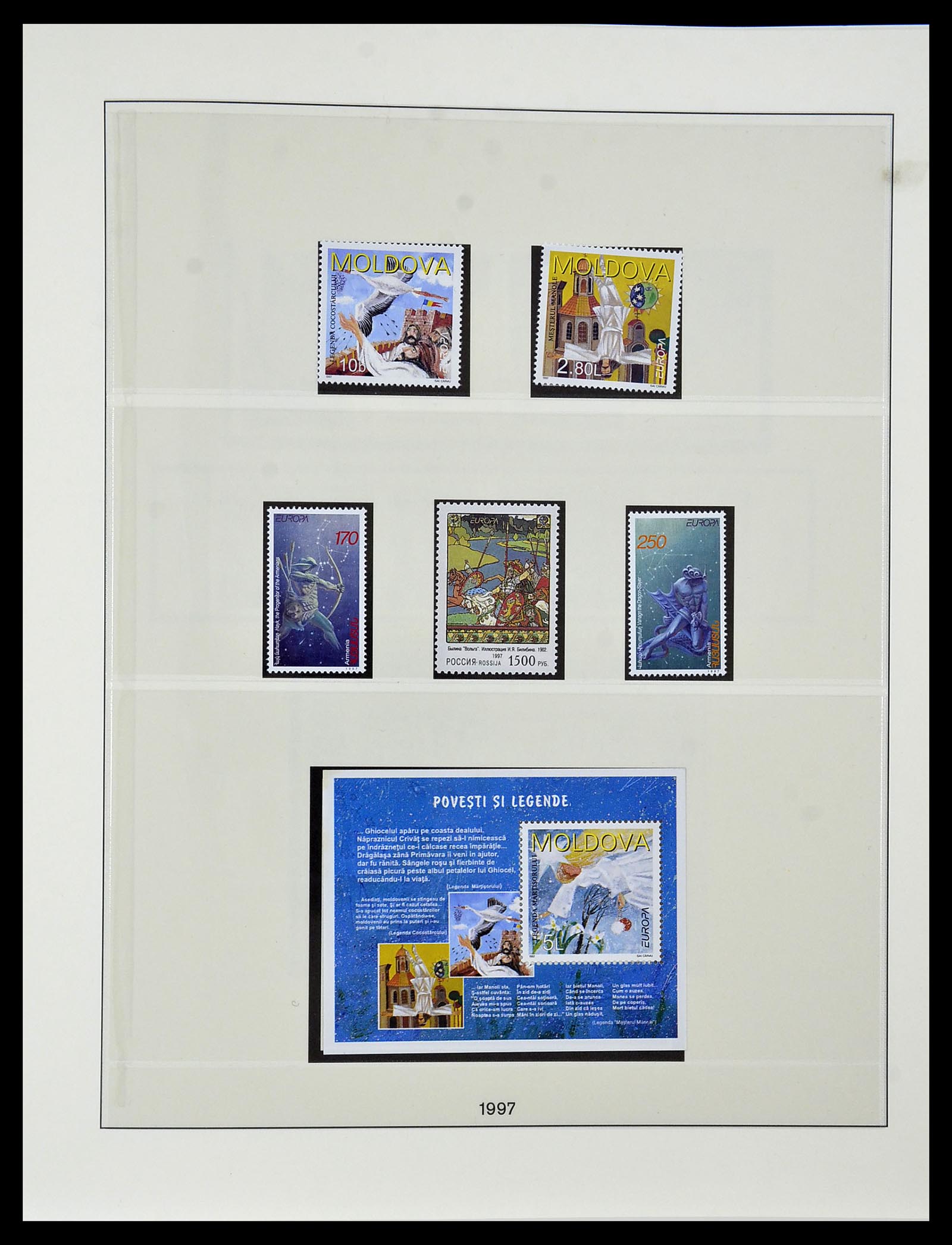 34174 273 - Postzegelverzameling 34174 Europa CEPT 1956-1999.